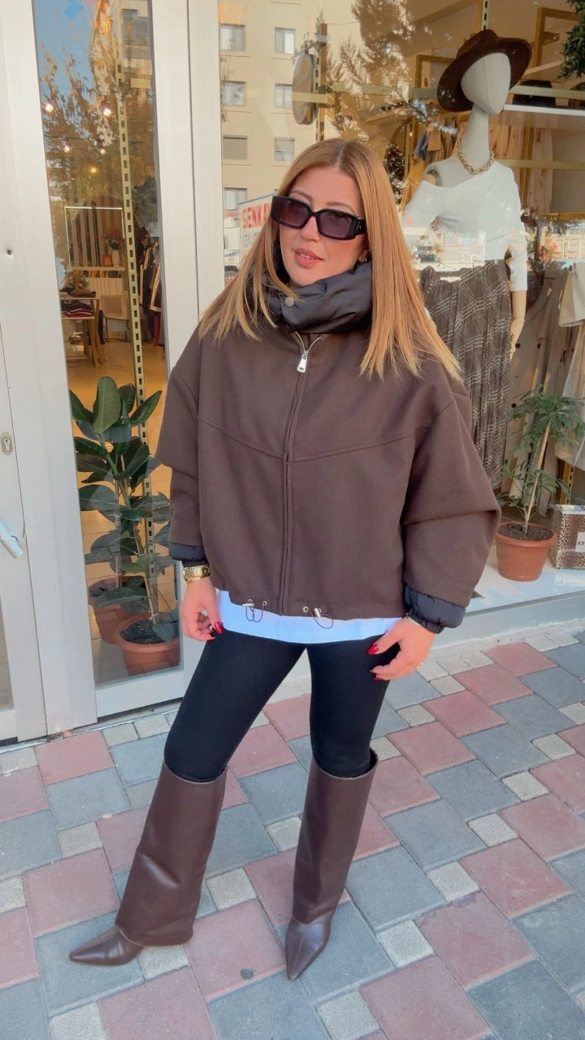 Kaşe Kapüşonlu Mont