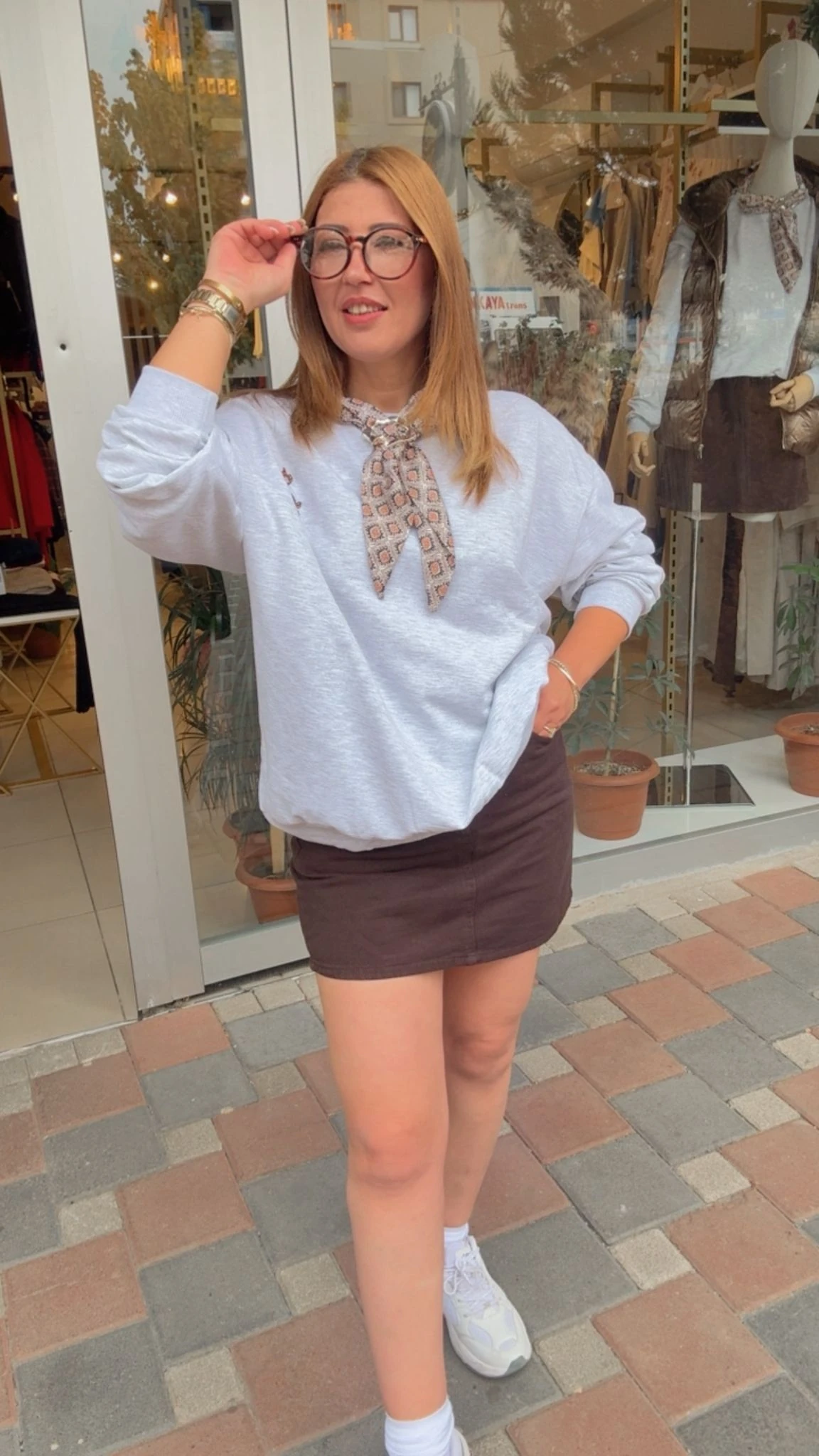 Şal Yaka Sweattshırt