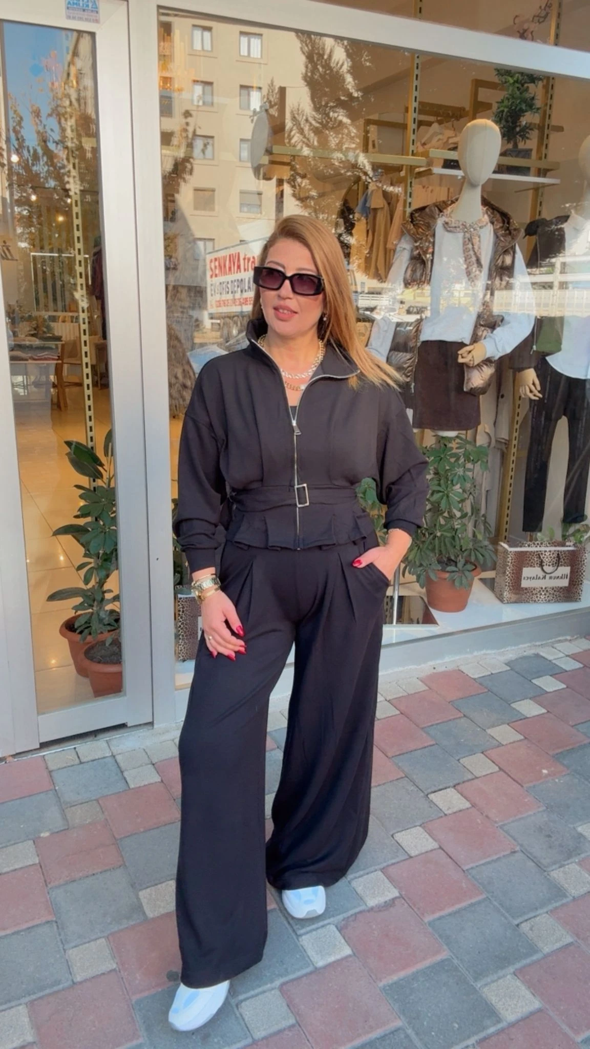 MODAL KUMAŞ DİK YAKA PİLELİ TAKIM