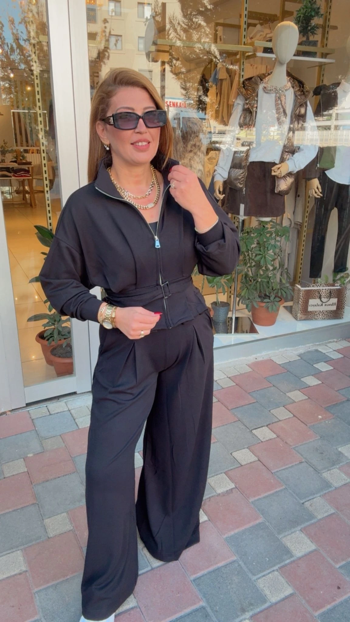 MODAL KUMAŞ DİK YAKA PİLELİ TAKIM