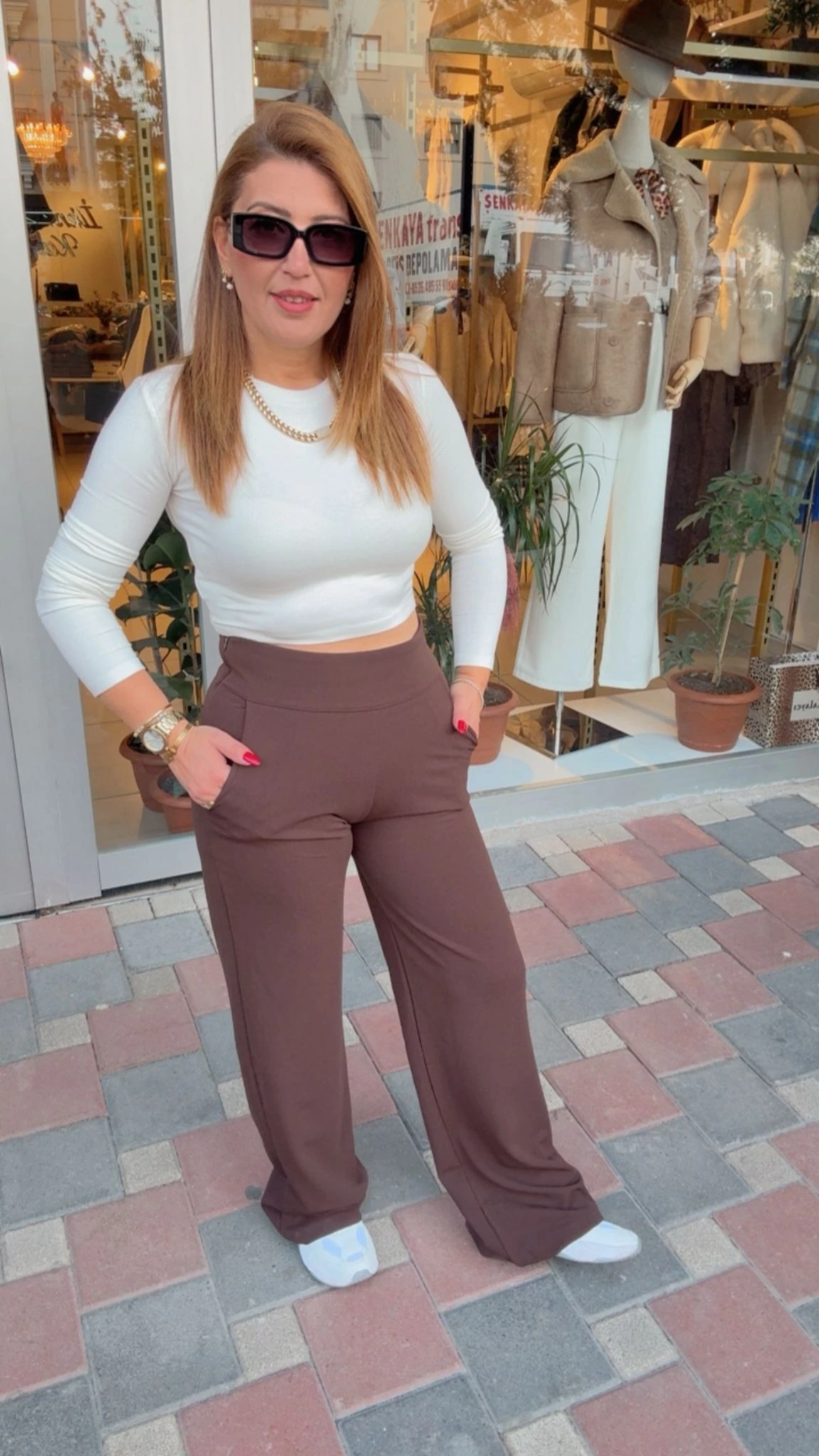 Korsajlı Comfort Pantolon