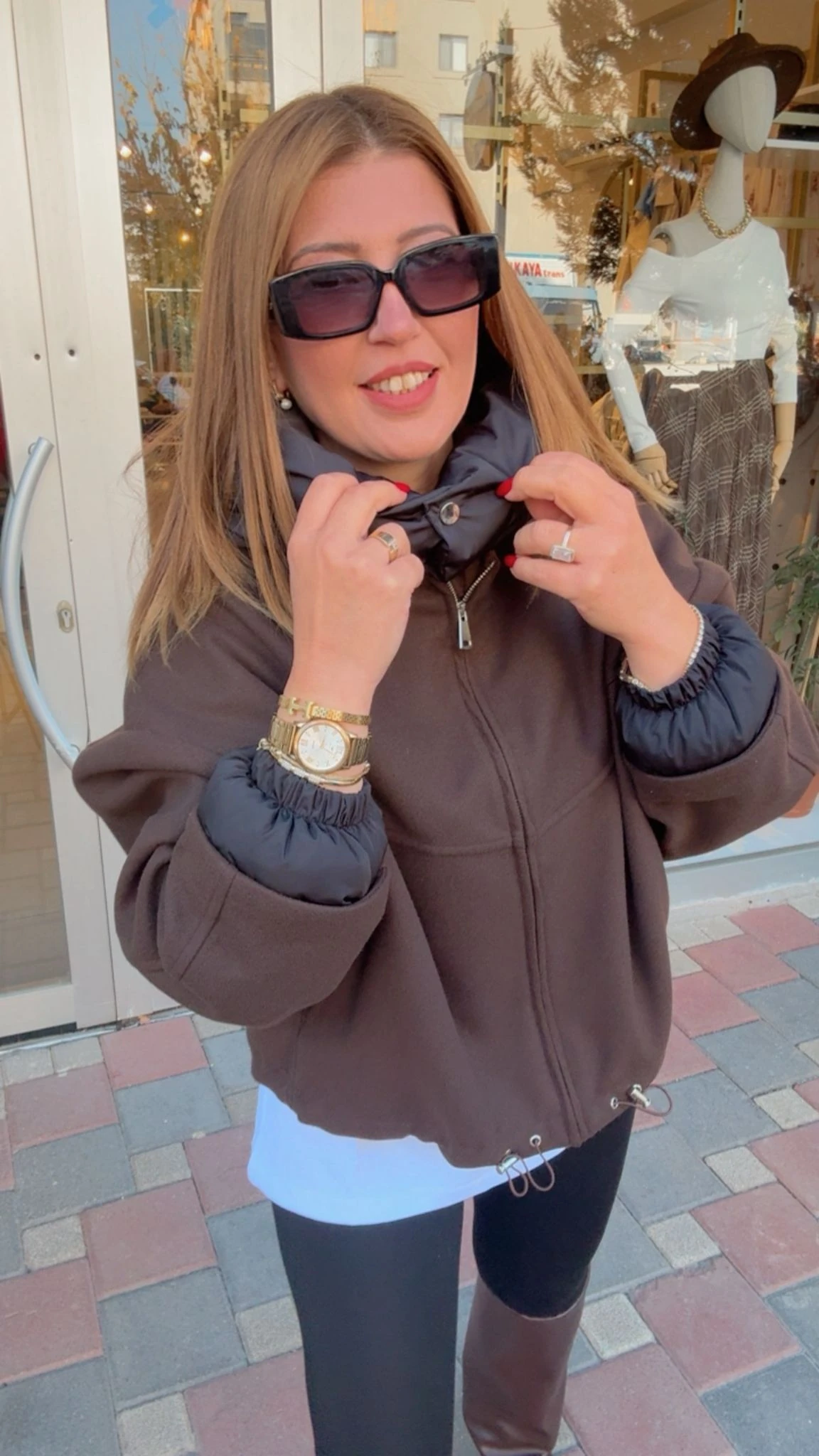 Kaşe Kapüşonlu Mont