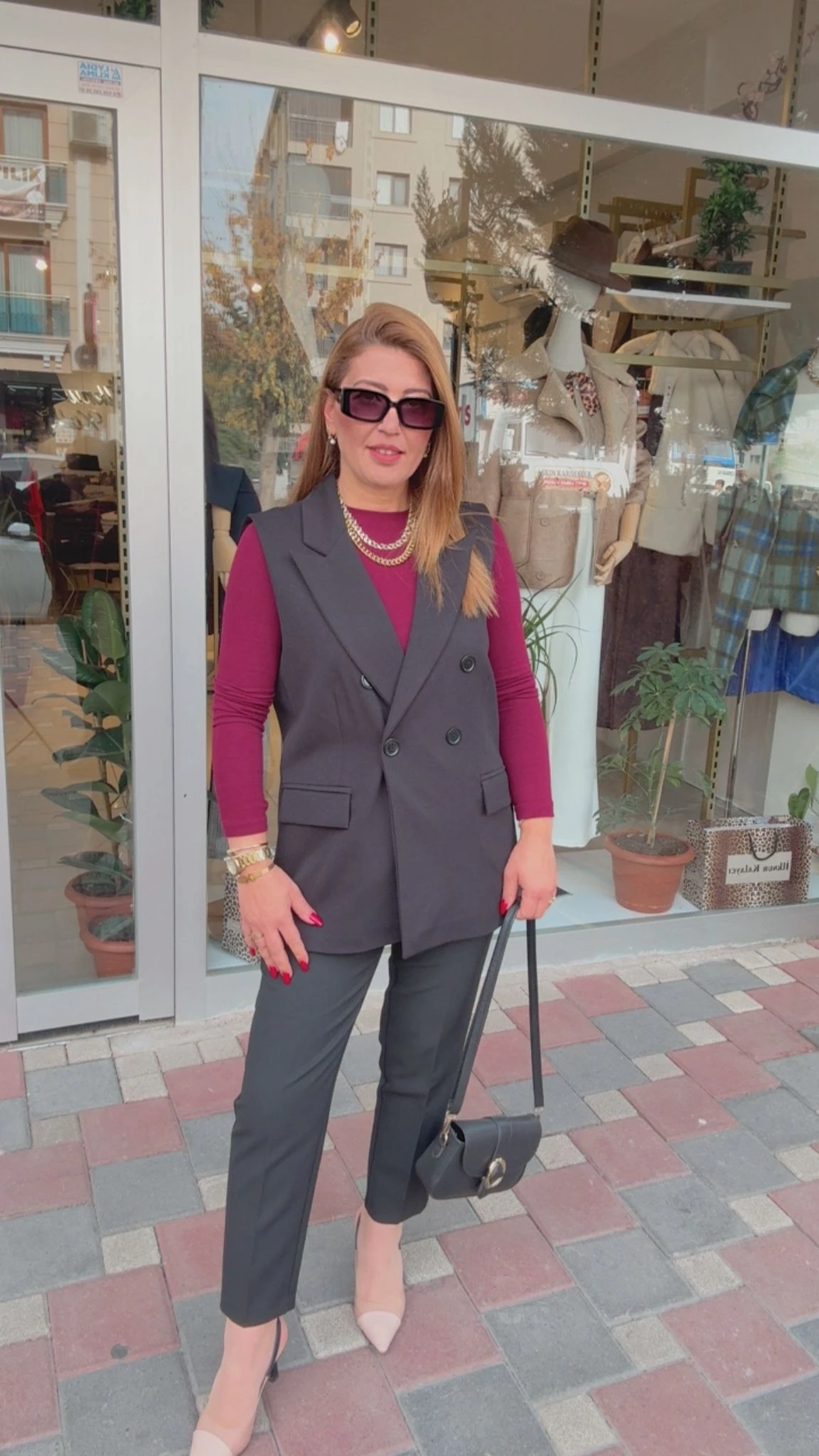 Crep Cep Kapaklı Yelek