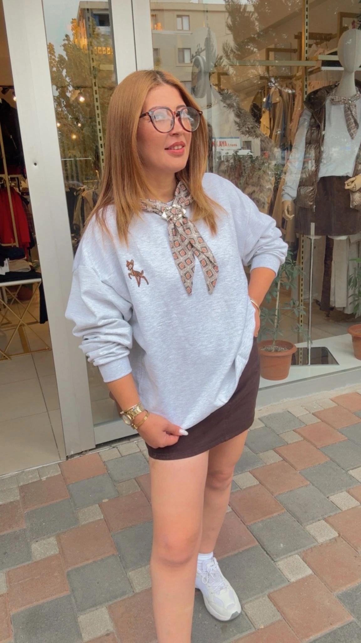 Şal Yaka Sweattshırt