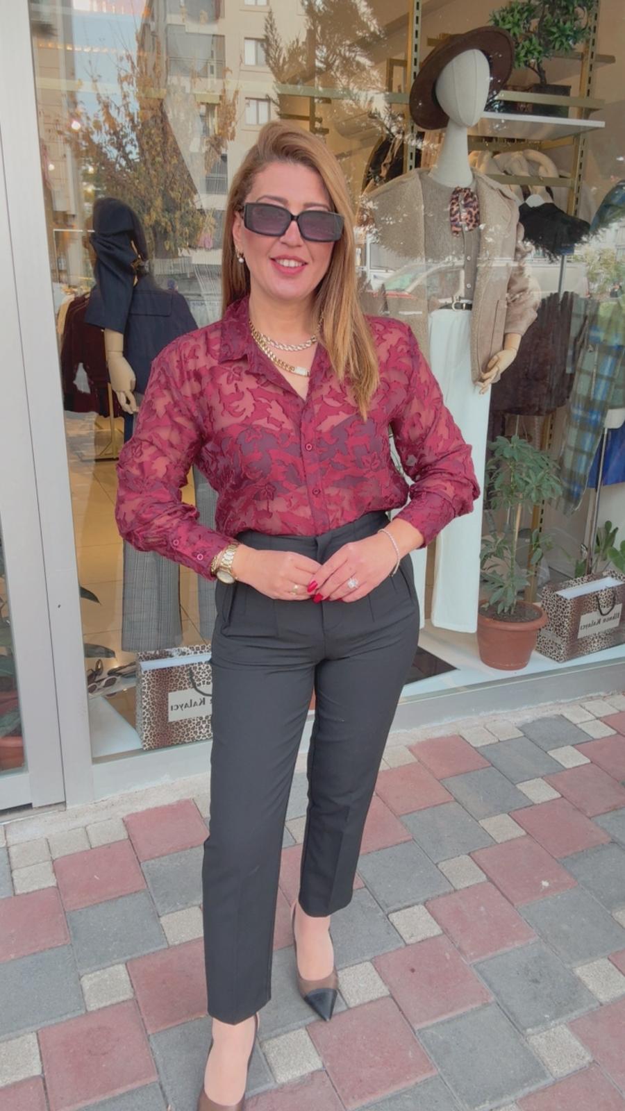 Flatolu Pensli Pantolon