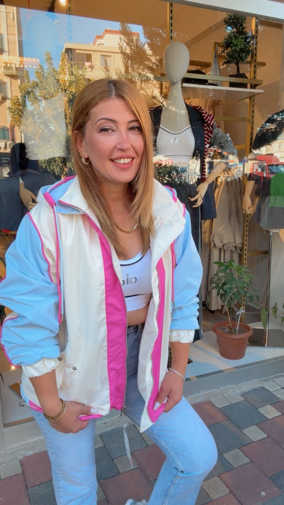 Renkli Yağmurluk