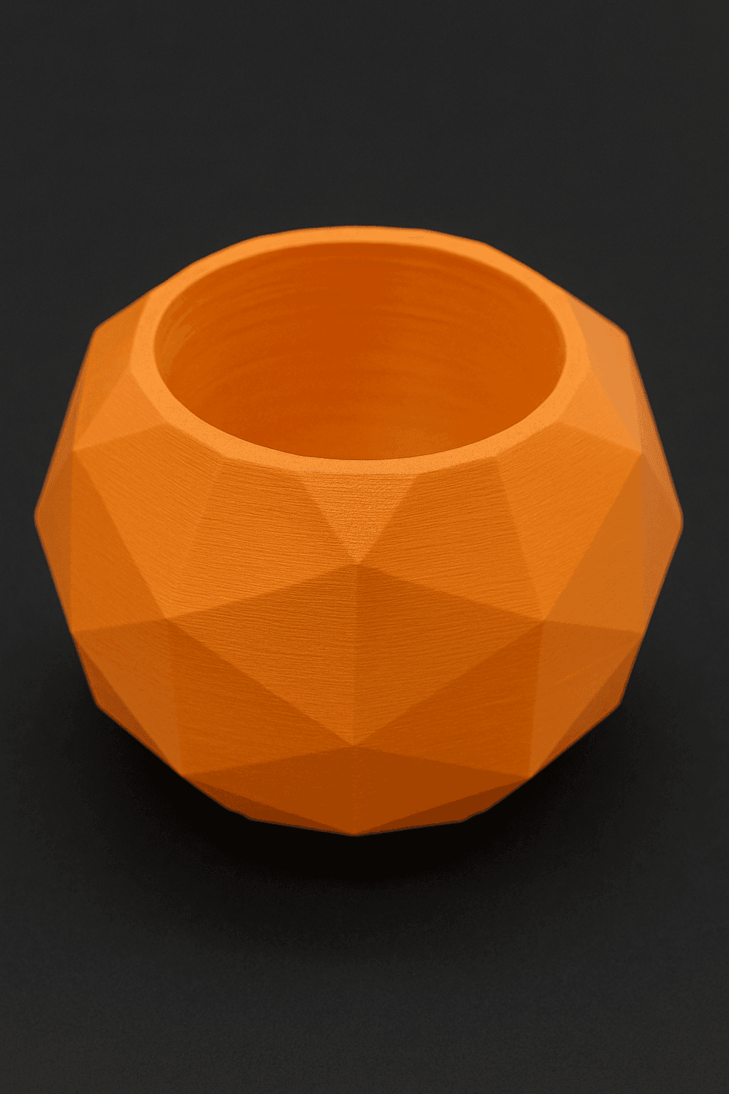02 Sukulent Geometrik Beton Saksı Siyah ( 9 Adet)