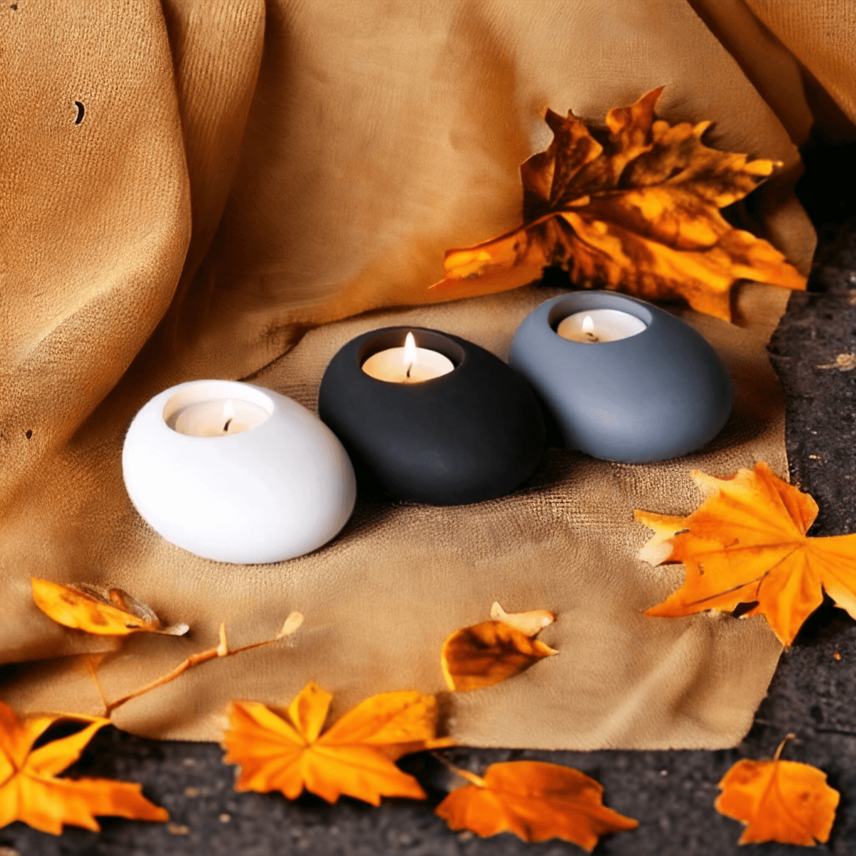 Tealight Mumluk Ovoid