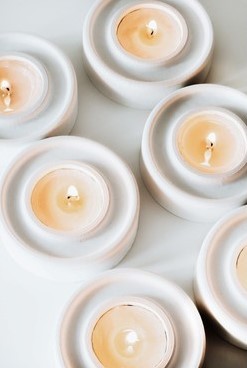 6'lı Tealight Mumluk