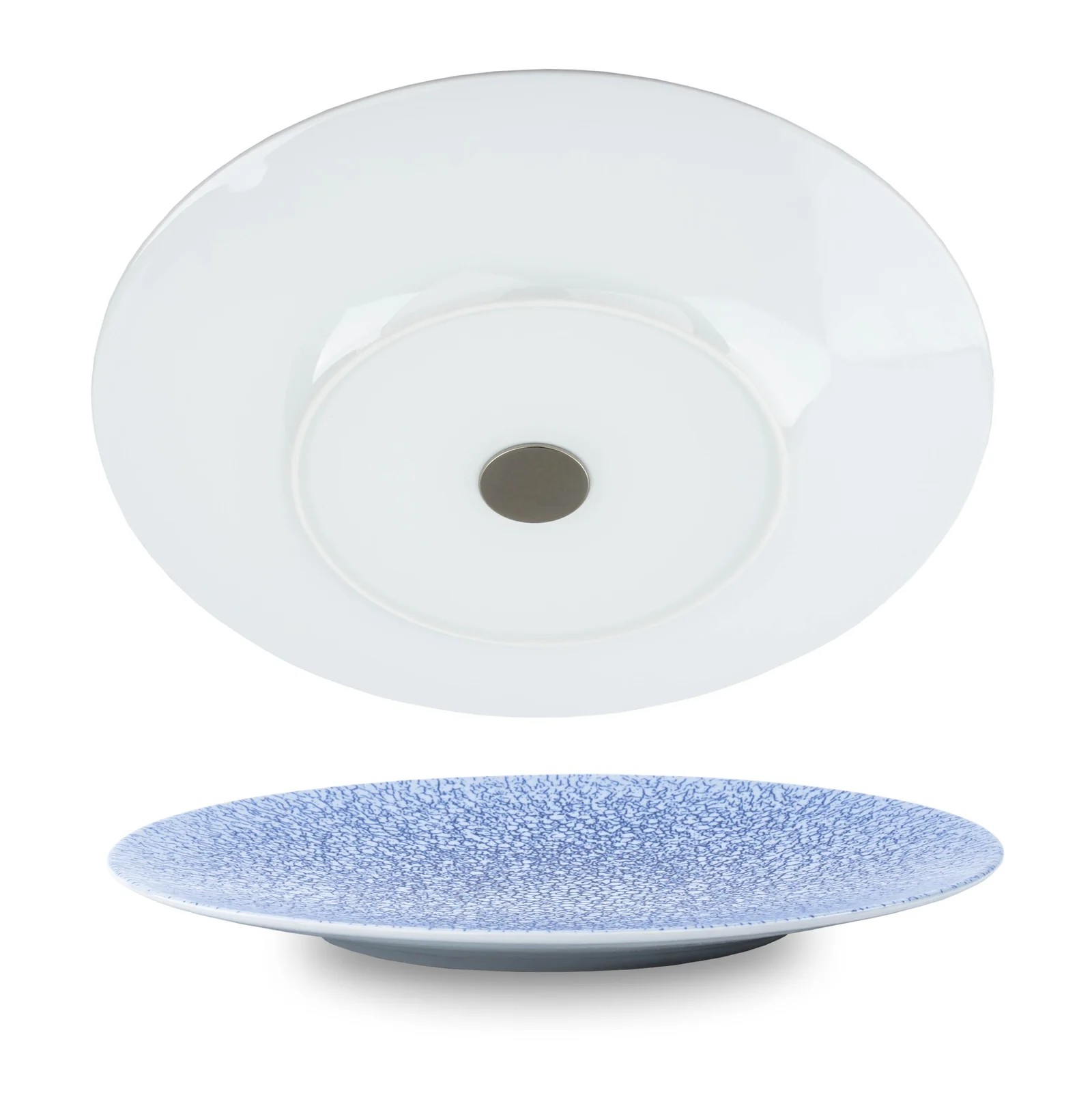 Magnetic Porcelain Dinner Plate OCEAN