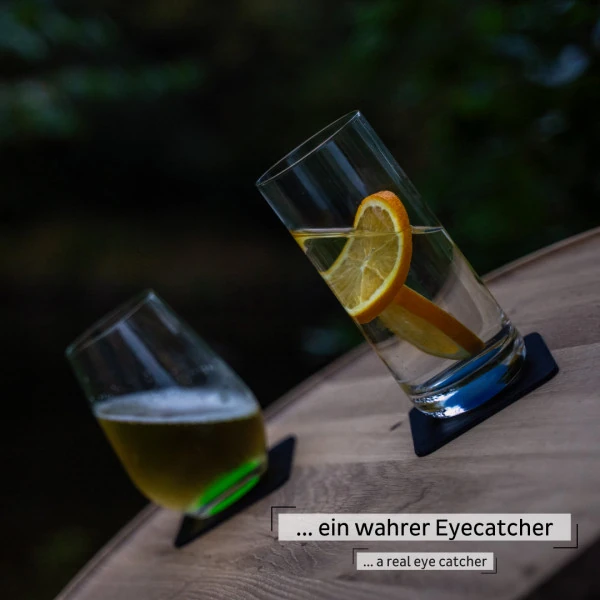 Manyetik Kristal Cam Longdrink Slim Nightglow Yeşi̇l