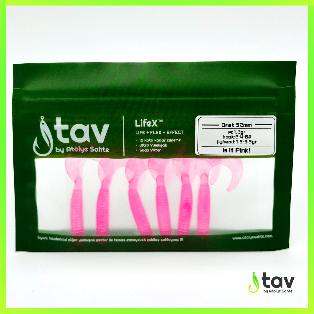 LifeX™ ORAK 52mm 6’lı paket - Is it Pink! (UV/Glow)