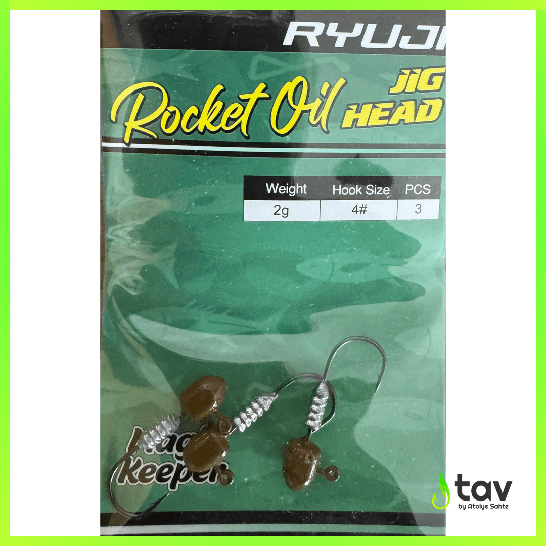Ryuji Rocket Oil Jighead - 2gr No:4#