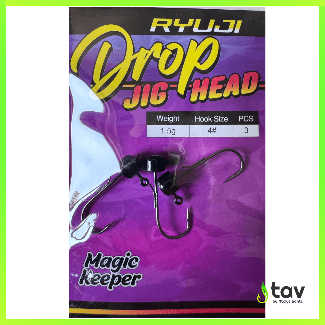 Ryuji Drop Jighead - 1.5gr No:4#