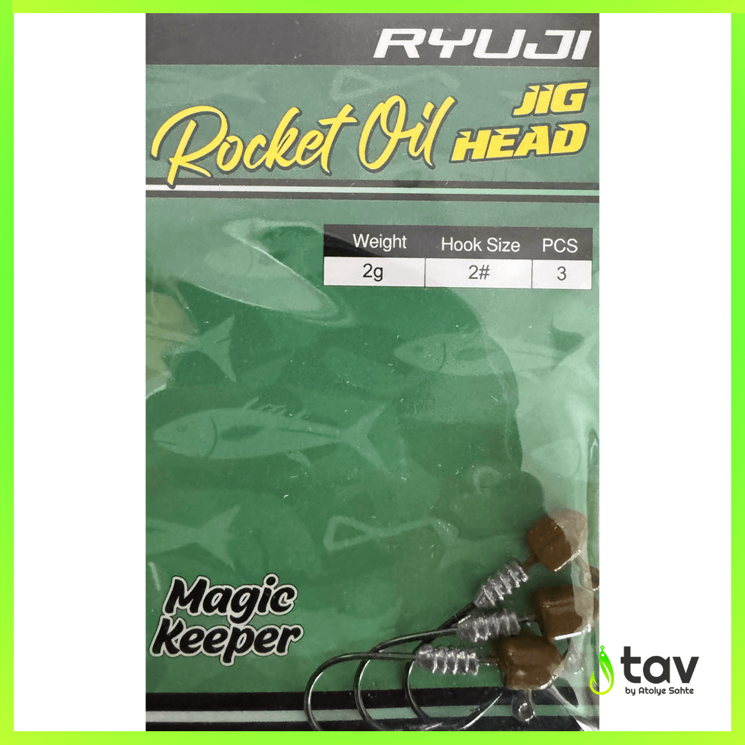 Ryuji Rocket Oil Jighead - 2gr No:2#