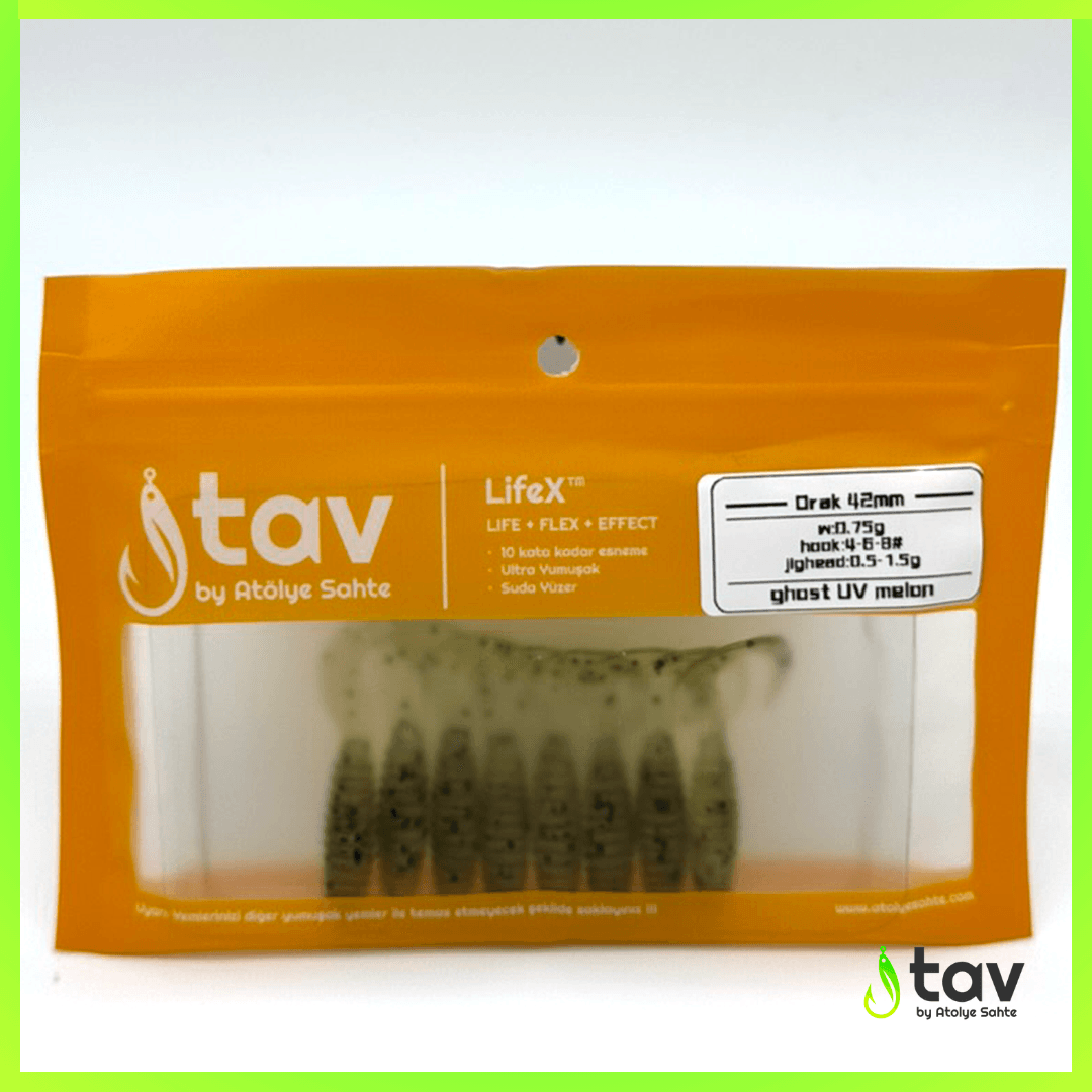 LifeX™ ORAK 42mm 8’li paket - Ghost UV Melon