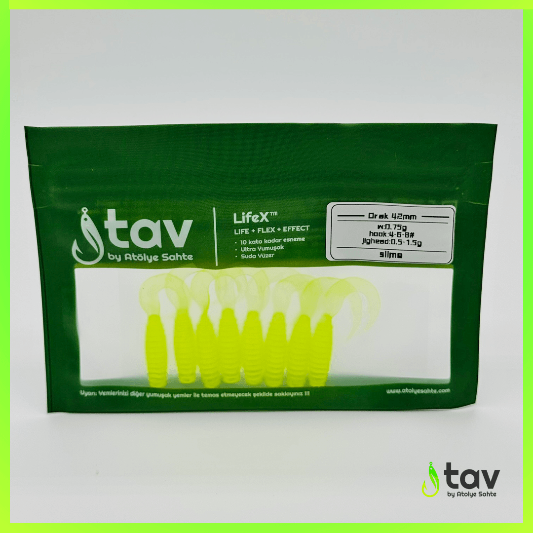 LifeX™ ORAK 42mm 8’li paket - Slime (UV/Glow)