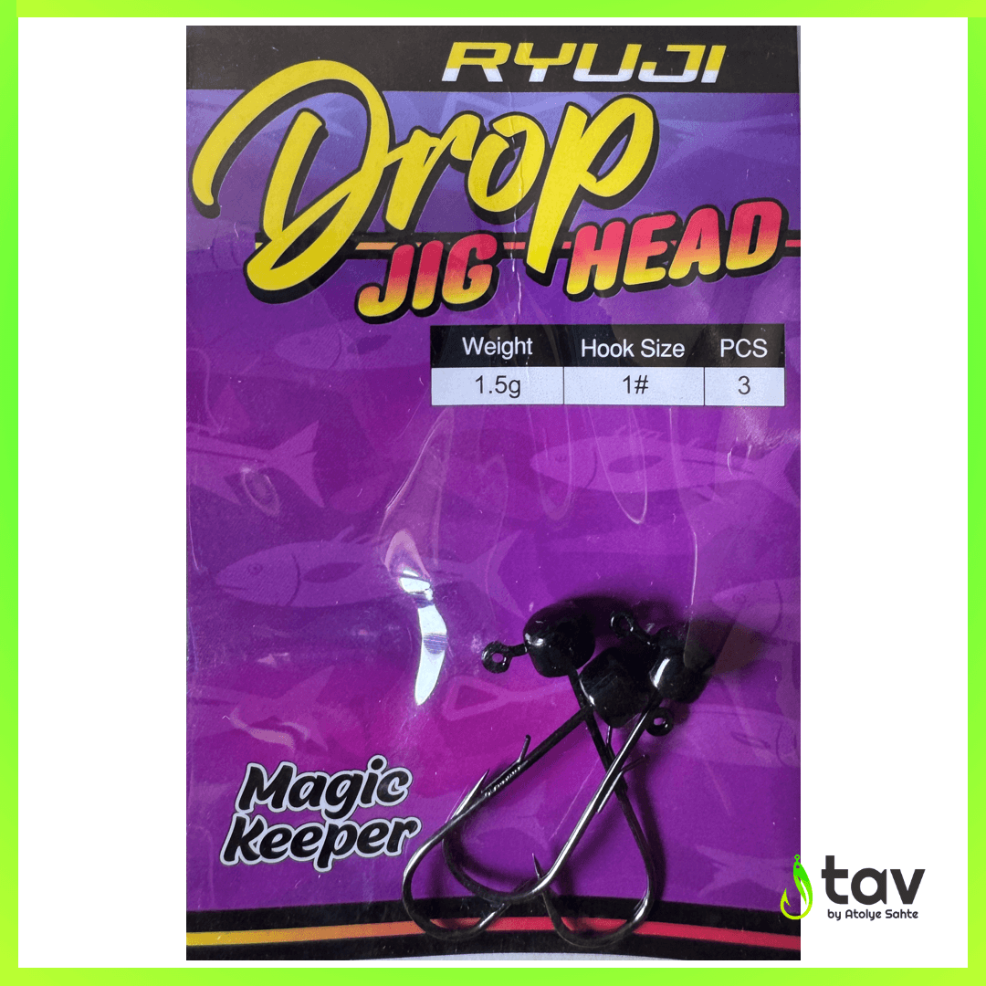 Ryuji Drop Jighead - 1.5gr No:1#