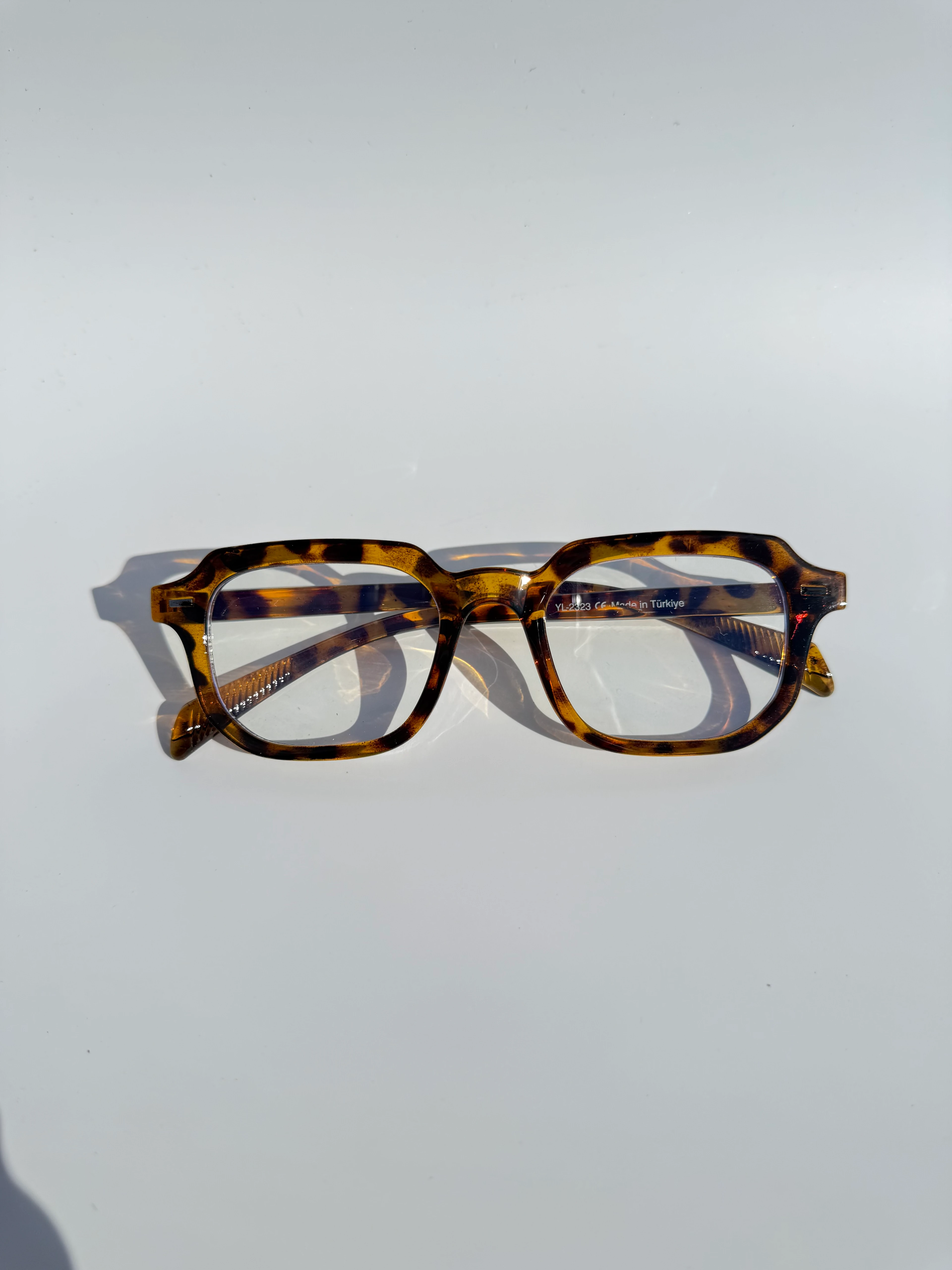 Galo Mavi Işık Korumalı Gözlük - leopar