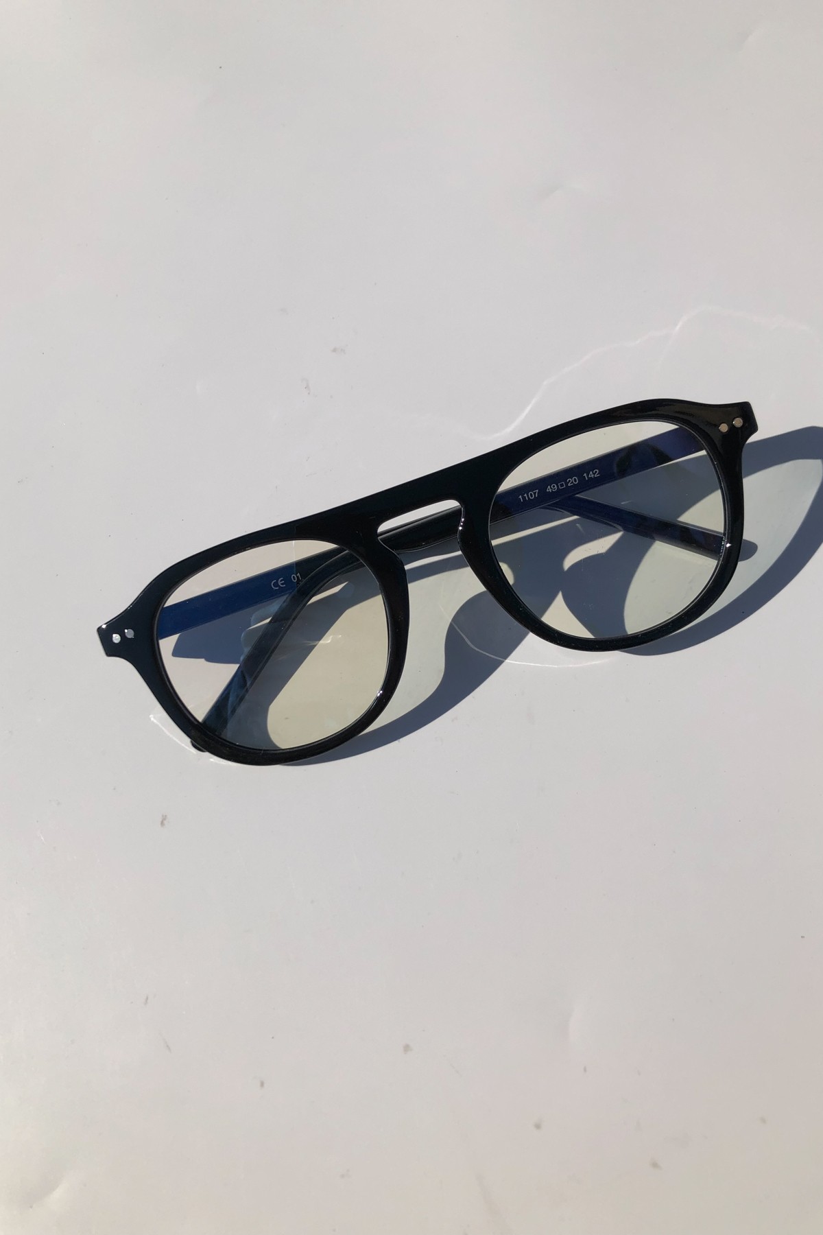 Mona Unisex Mavi Işık Korumalı Siyah Renk