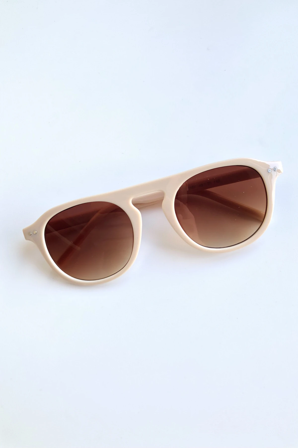 Mona Güneş Gözlüğü - krem