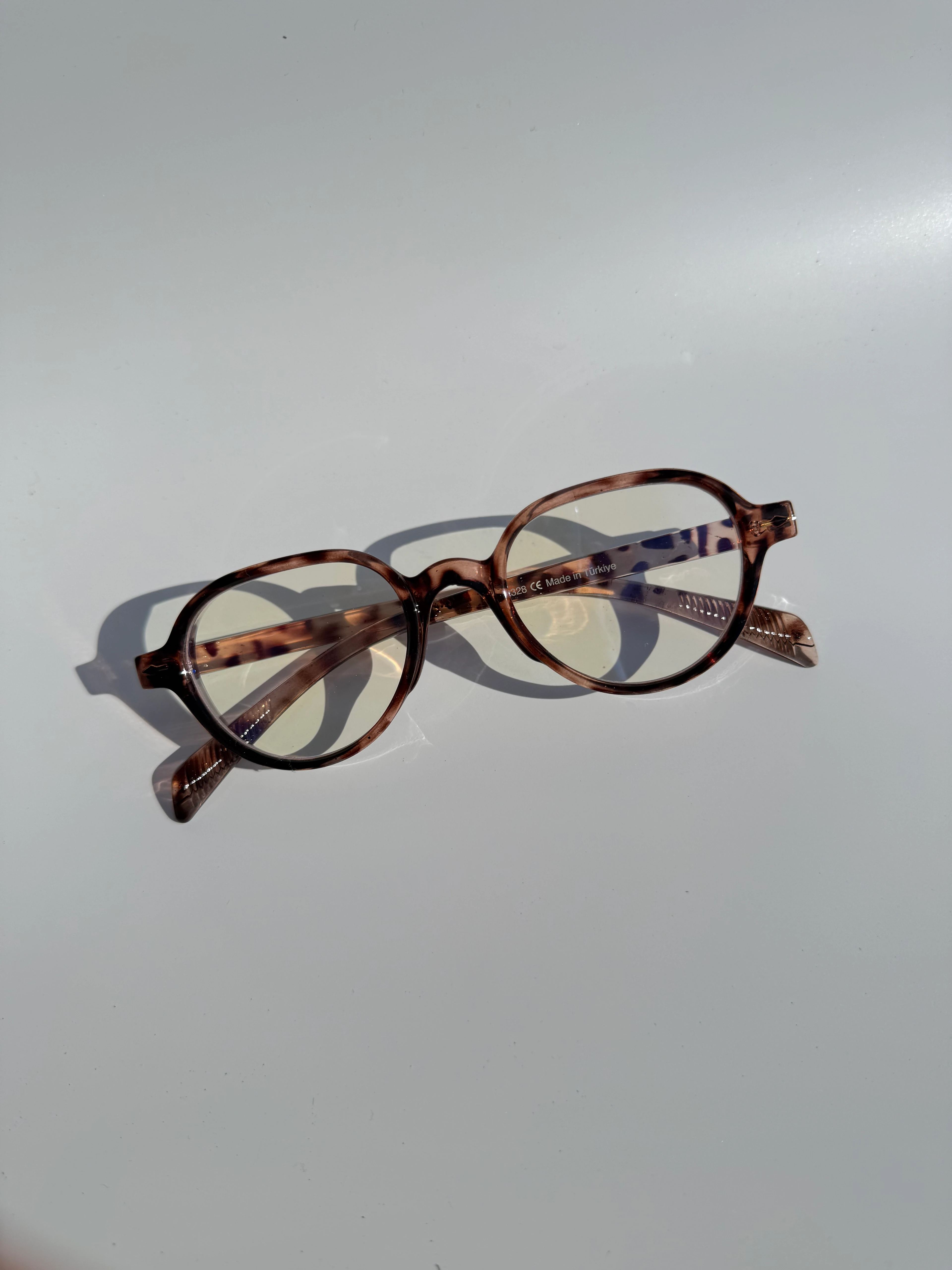 Opel Mavi Işık Korumalı Gözlük - leopar