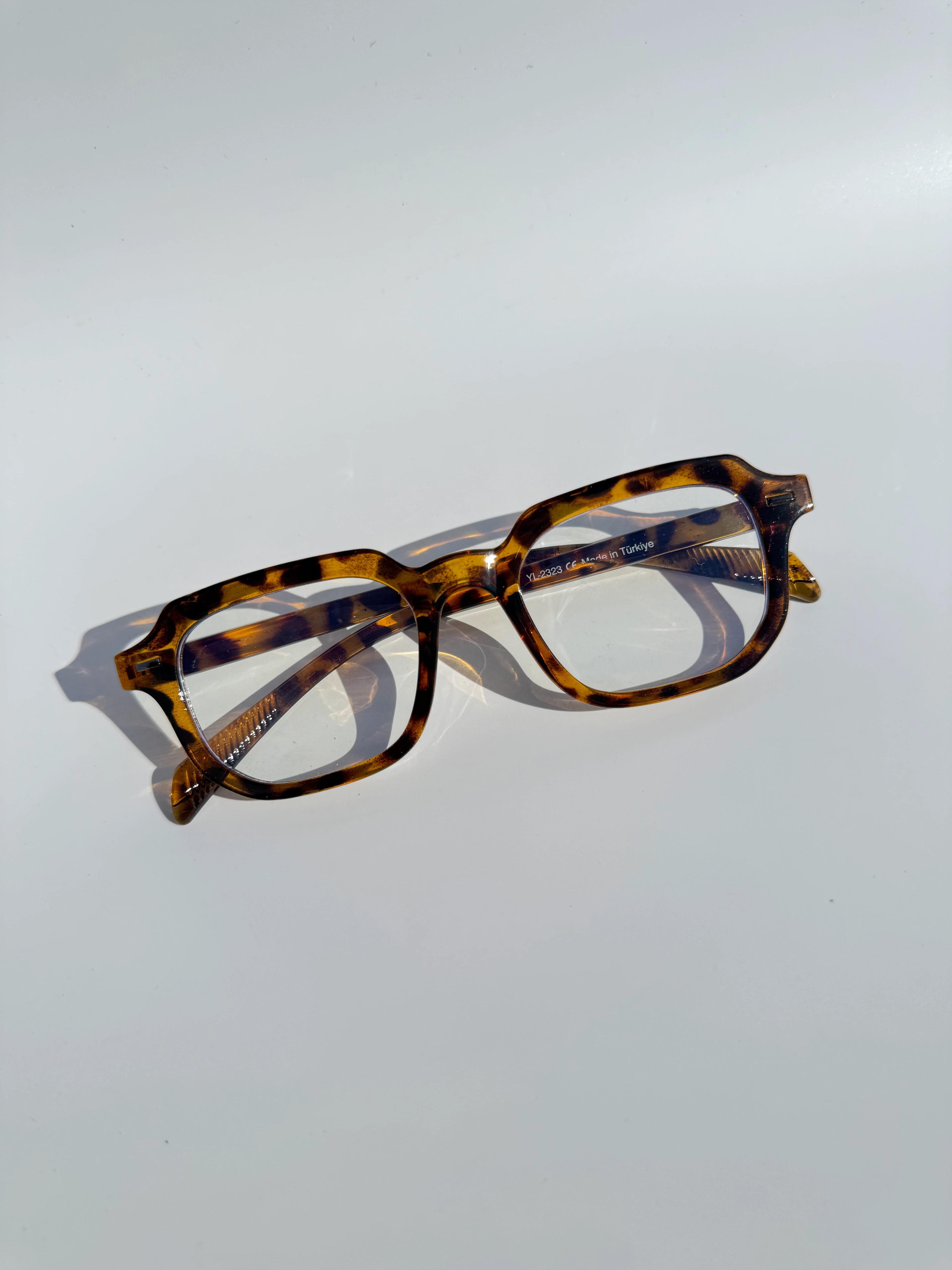 Galo Mavi Işık Korumalı Gözlük - leopar
