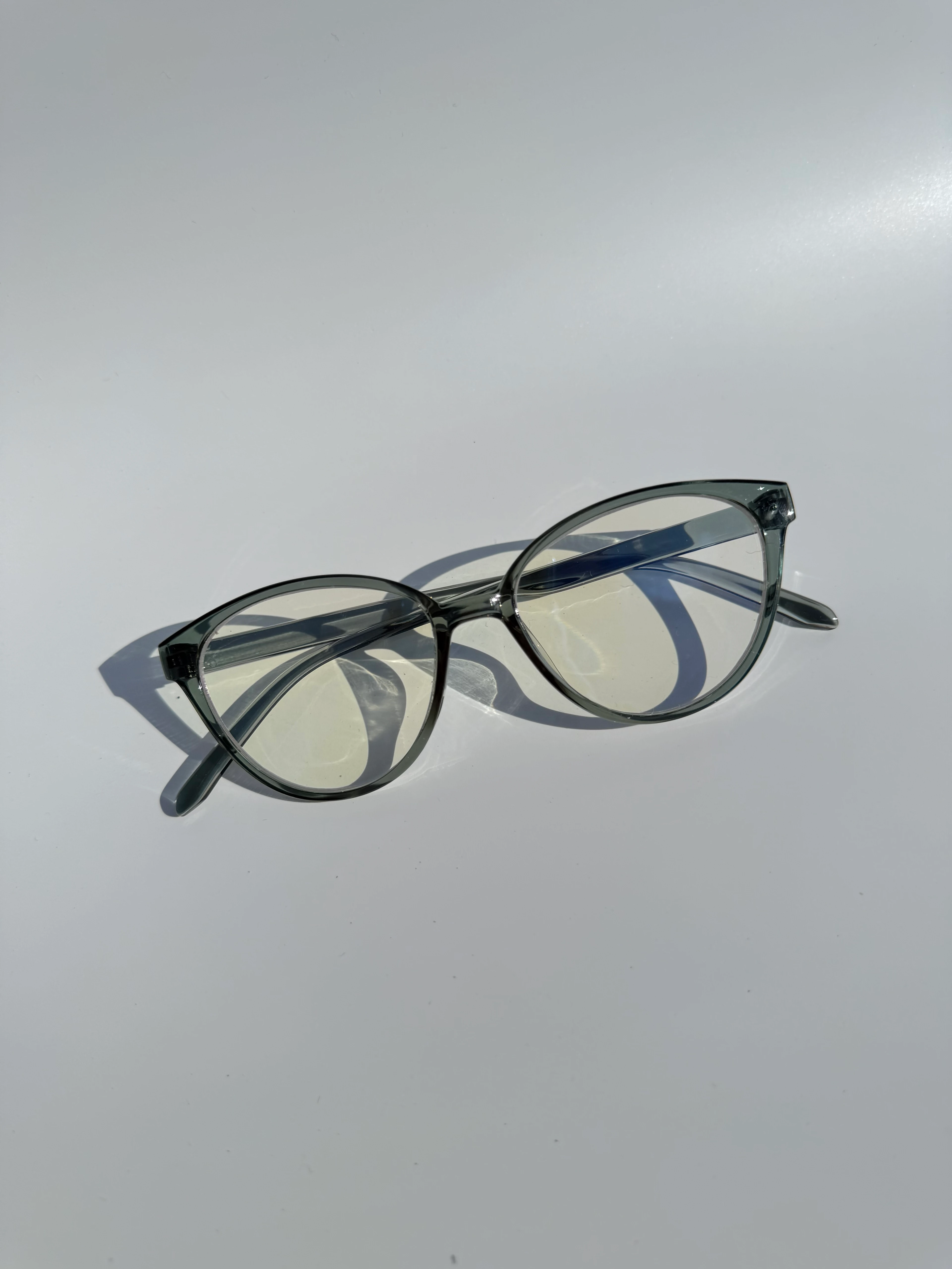 Viyole Mavi Işık Korumalı Gözlük - yeşil