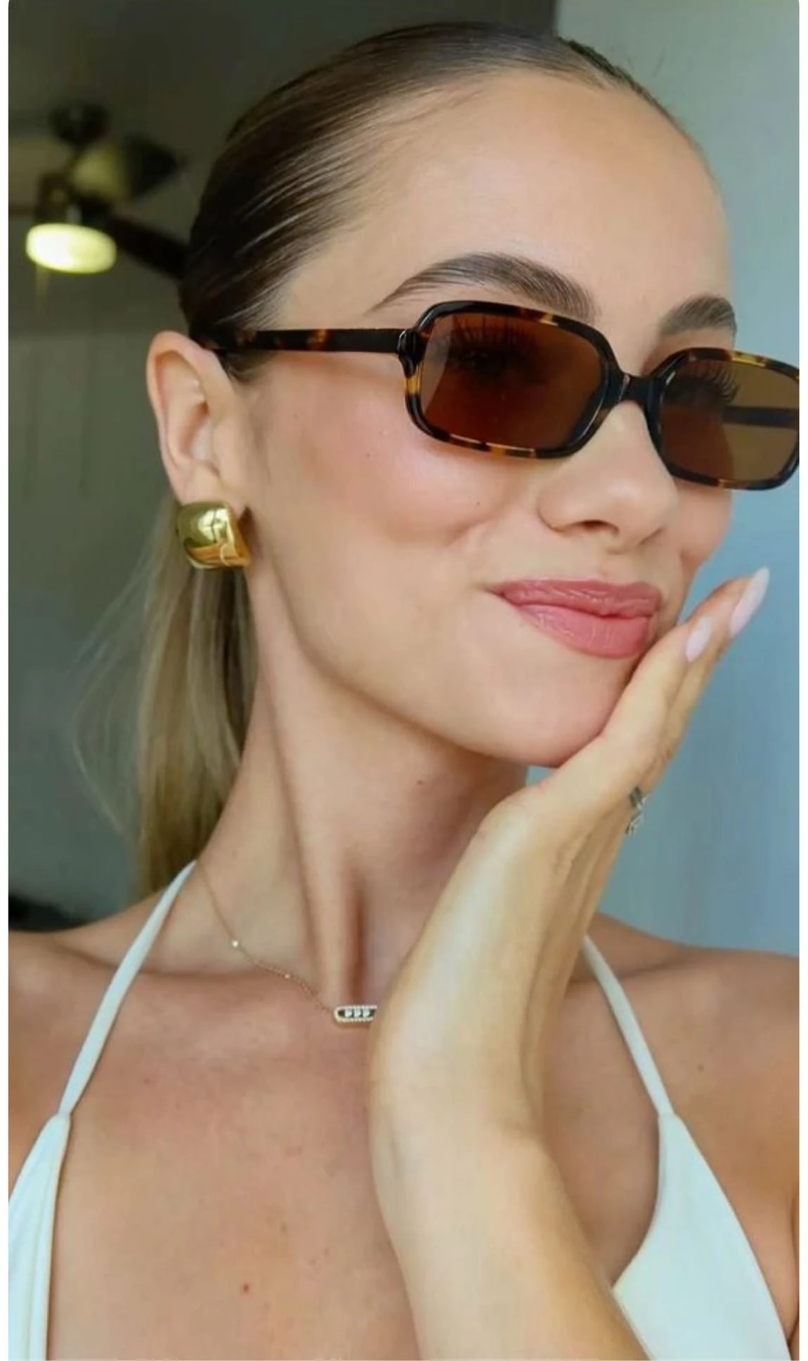 Kopin Güneş Gözlüğü - leopar