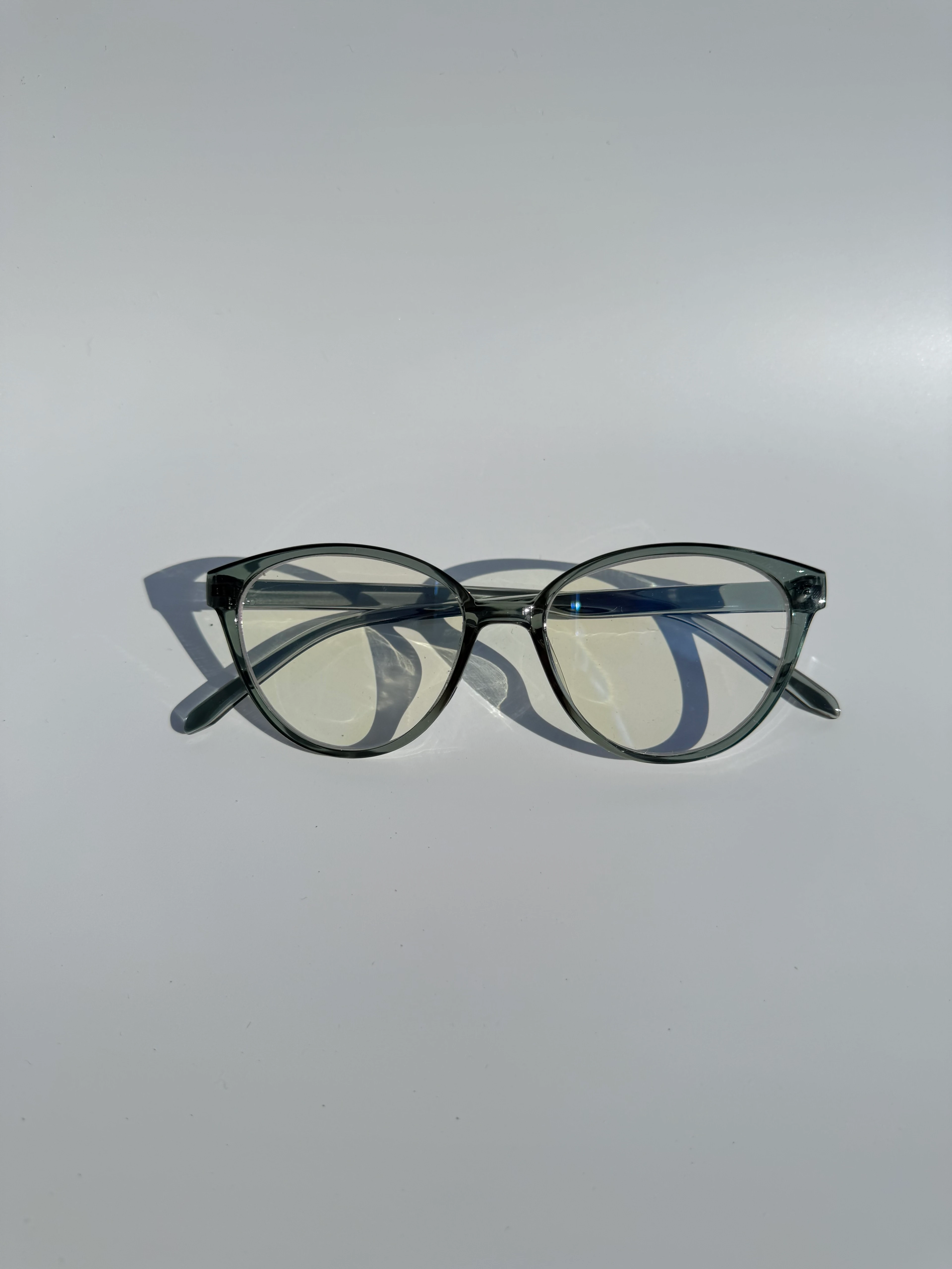 Viyole Mavi Işık Korumalı Gözlük - yeşil