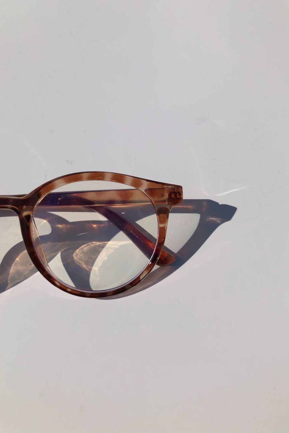 Julianne Mavi Işık Korumalı - leopar