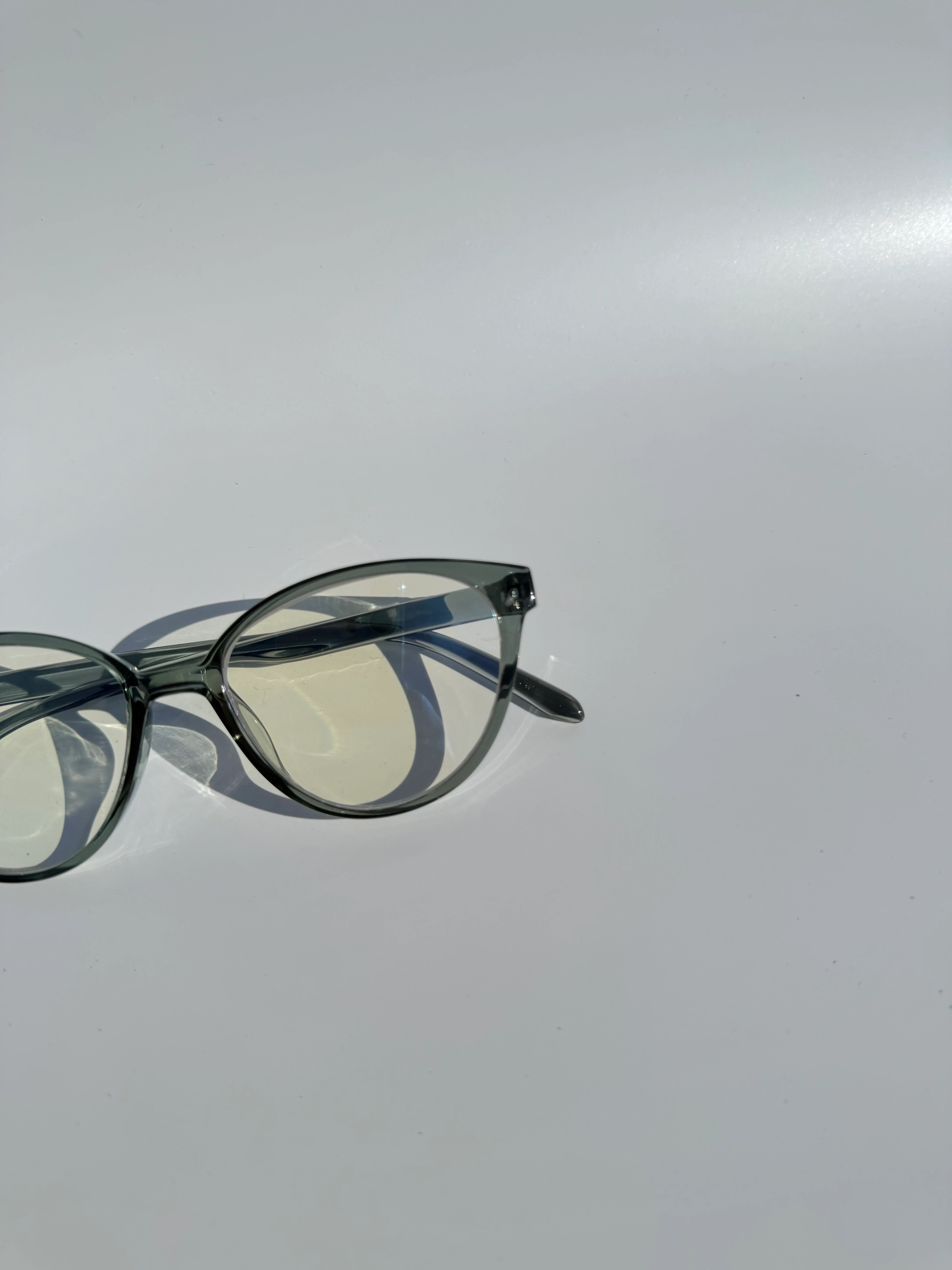 Viyole Mavi Işık Korumalı Gözlük - yeşil