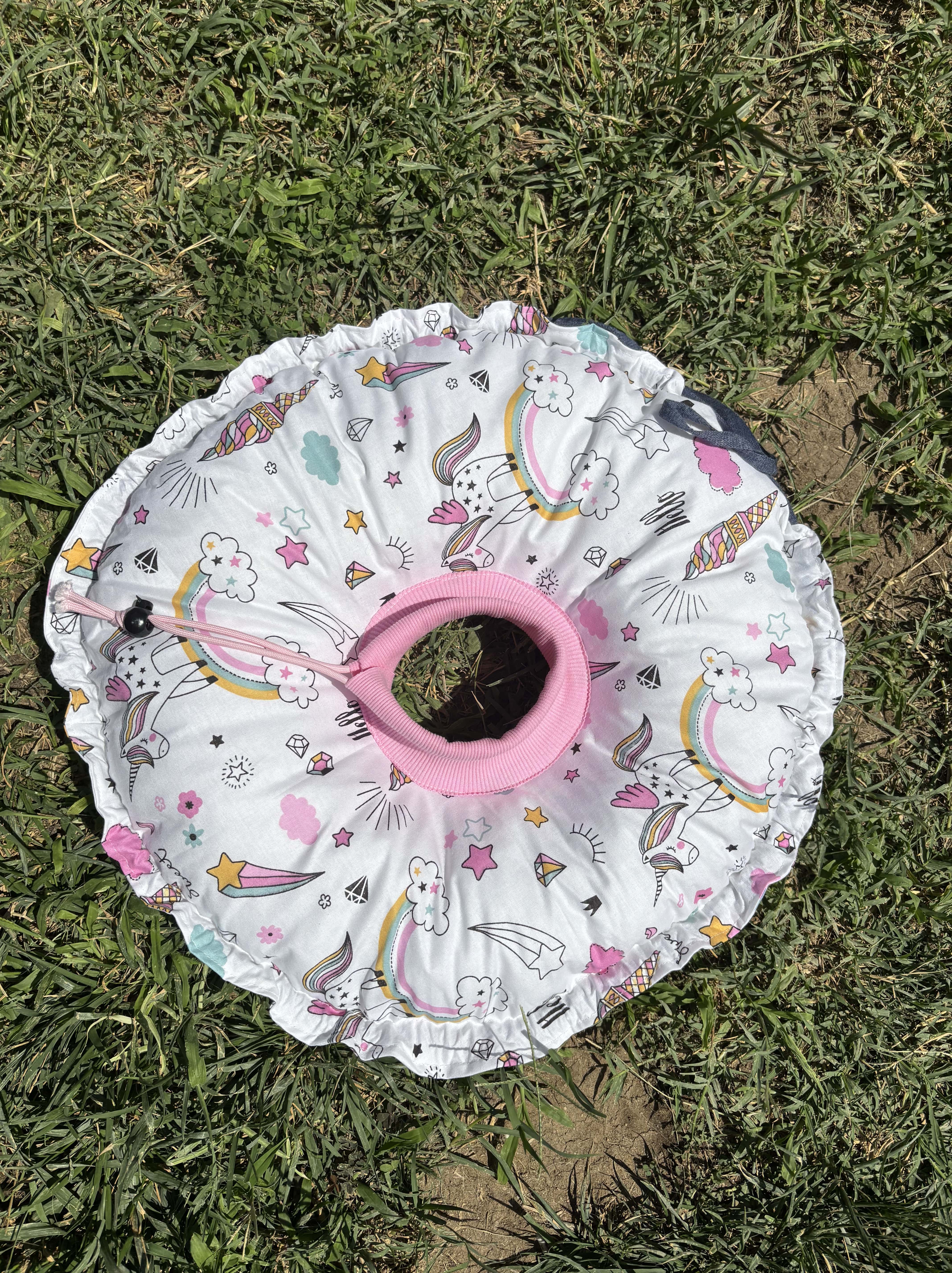 Kedi Köpek Huni Operasyon Boyunluk,yakalık,yastık,elizabeth(XL DIŞ KENAR ÇAPI:45 CM)%100 Koruma 04