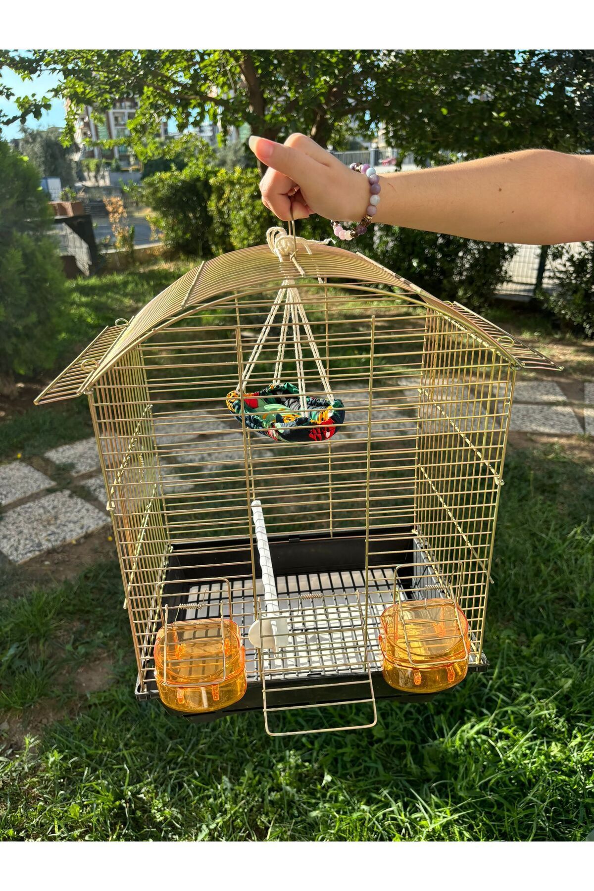 Kuş Salıncağı, Kuş Hamağı, Kuş Yatağı (Yeşil)