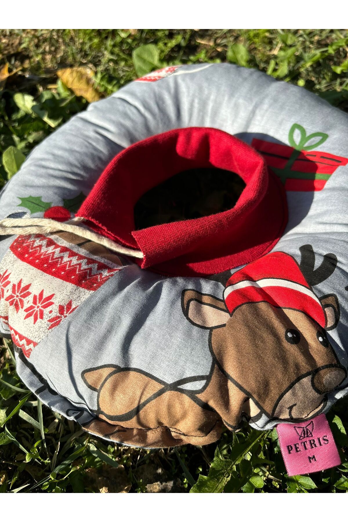 Kedi Köpek Boyunluk-elizabeth Yakalık Operasyon Boyunluk-kedi Boyun Yastığı Yılbaşı Knspt(GEYİKLER)