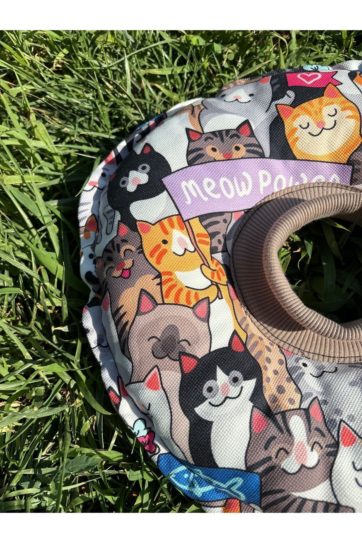Kedi Ve Köpek Boyunluk-Elizabeth Yakalık Operasyon Boyunluk-kedi Boyun Yastığı(ÖZEL KUMAŞ)(Miyav Gücü)