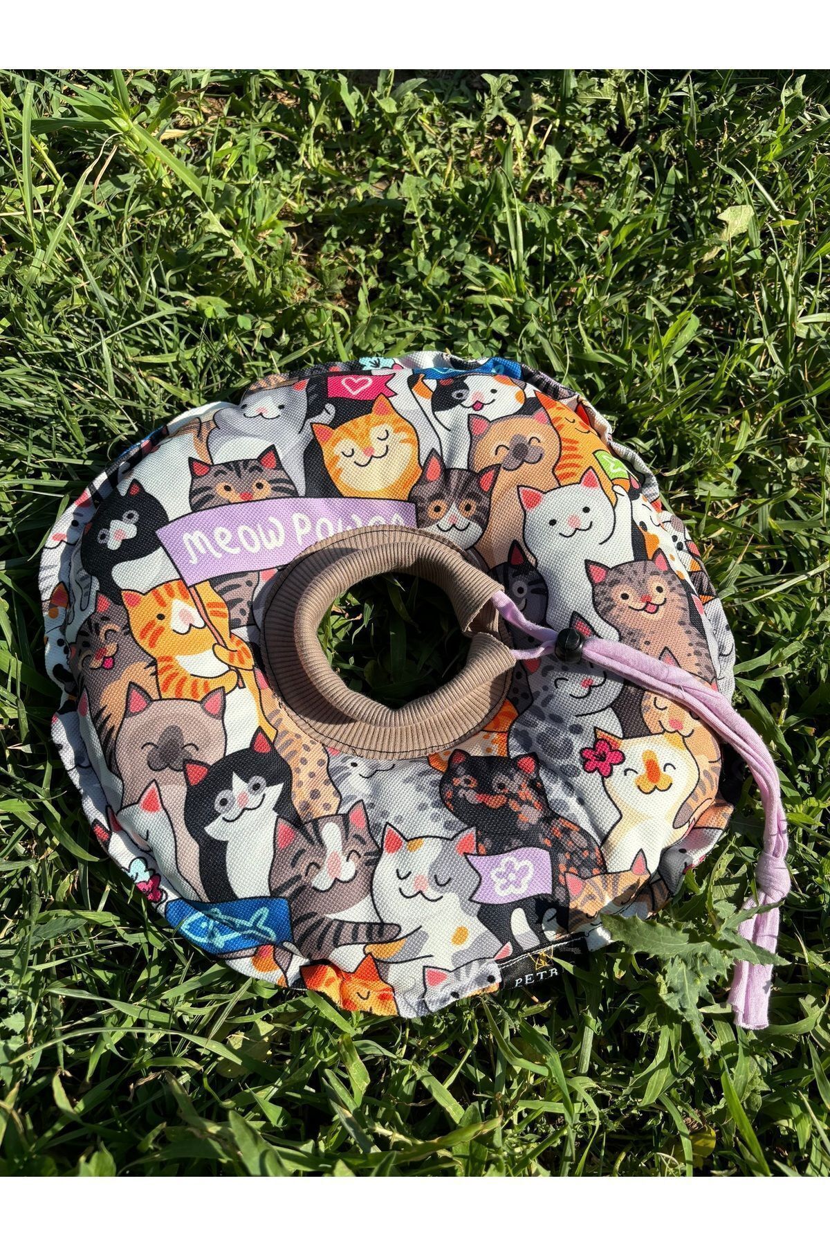 Kedi Ve Köpek Boyunluk-Elizabeth Yakalık Operasyon Boyunluk-kedi Boyun Yastığı(ÖZEL KUMAŞ)(Miyav Gücü)