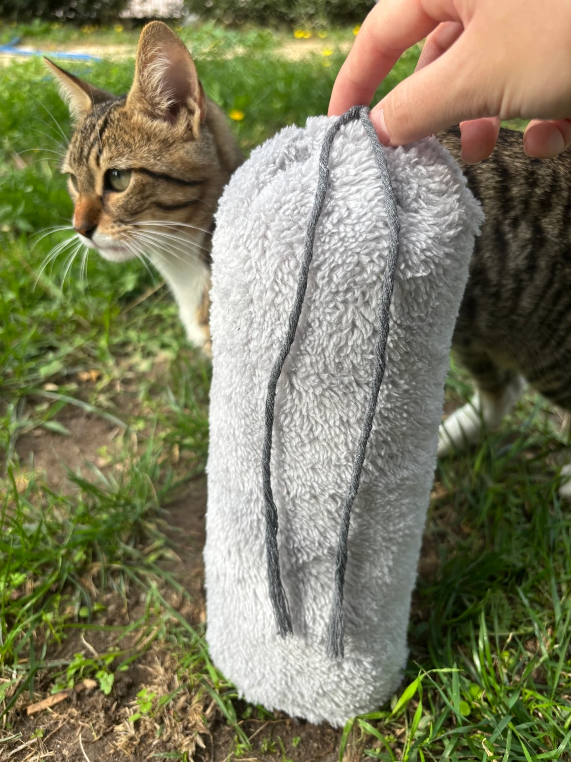 Catnipli Yastık Oyuncağı-30x10 cm-Kedi Oyuncağı