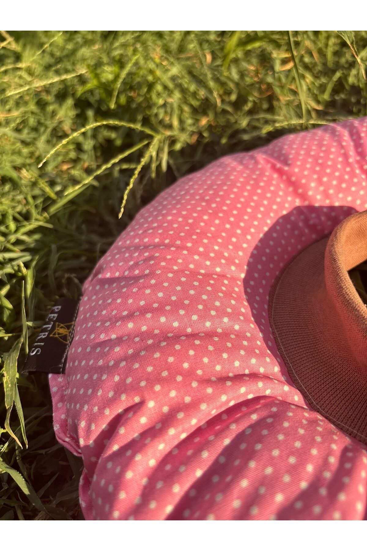 Kedi Ve Köpek Boyunluk-elizabeth Yakalık Operasyon Boyunluk-kedi Boyun Yastığı(PEMBE PUANTİYELİ)