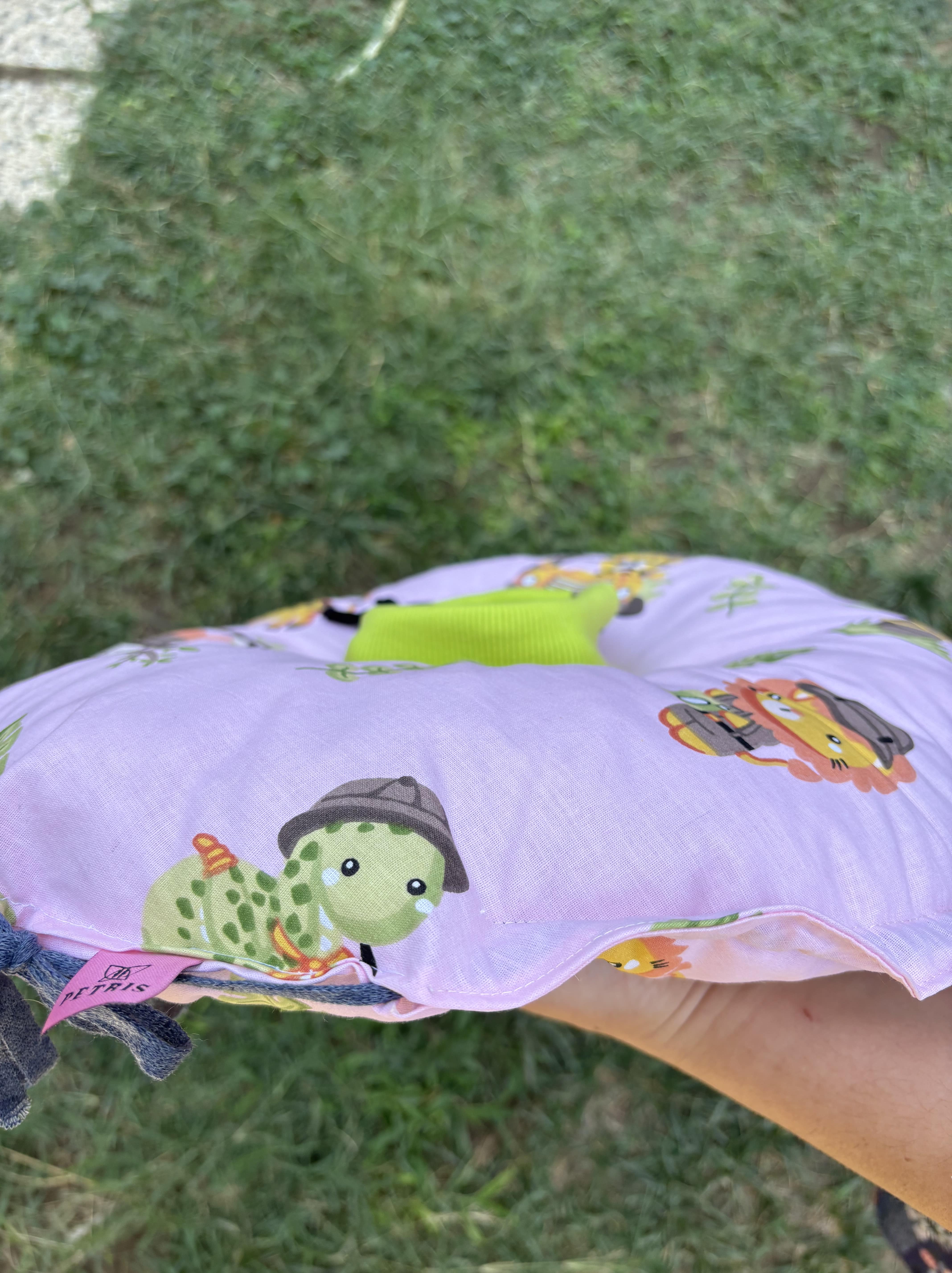 Kedi Köpek Huni Operasyon Boyunluk,yakalık,yastık,elizabeth(XL DIŞ KENAR ÇAPI:45 CM)%100 Koruma 06