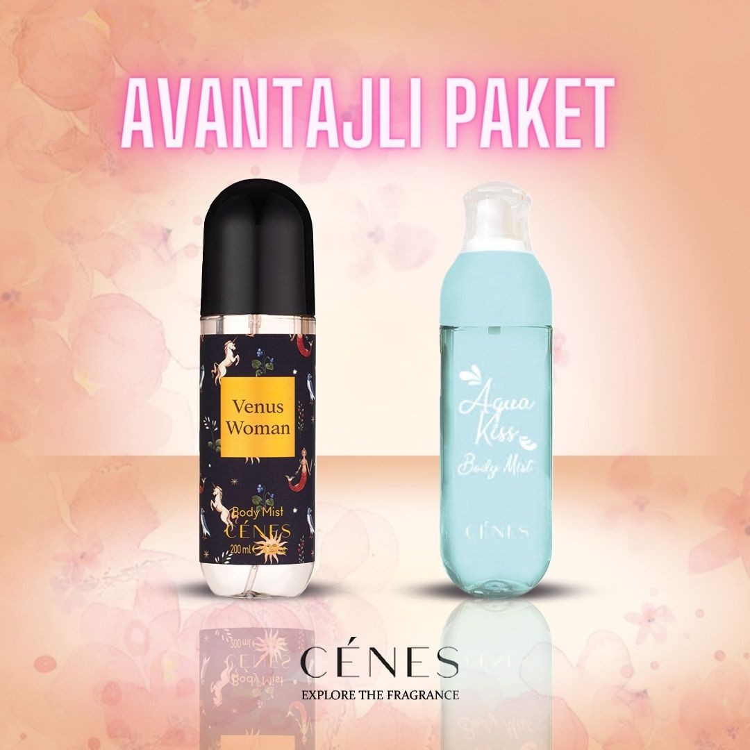 2'li Avantajlı Body Mist (Venüs Woman + Aqua Kiss)