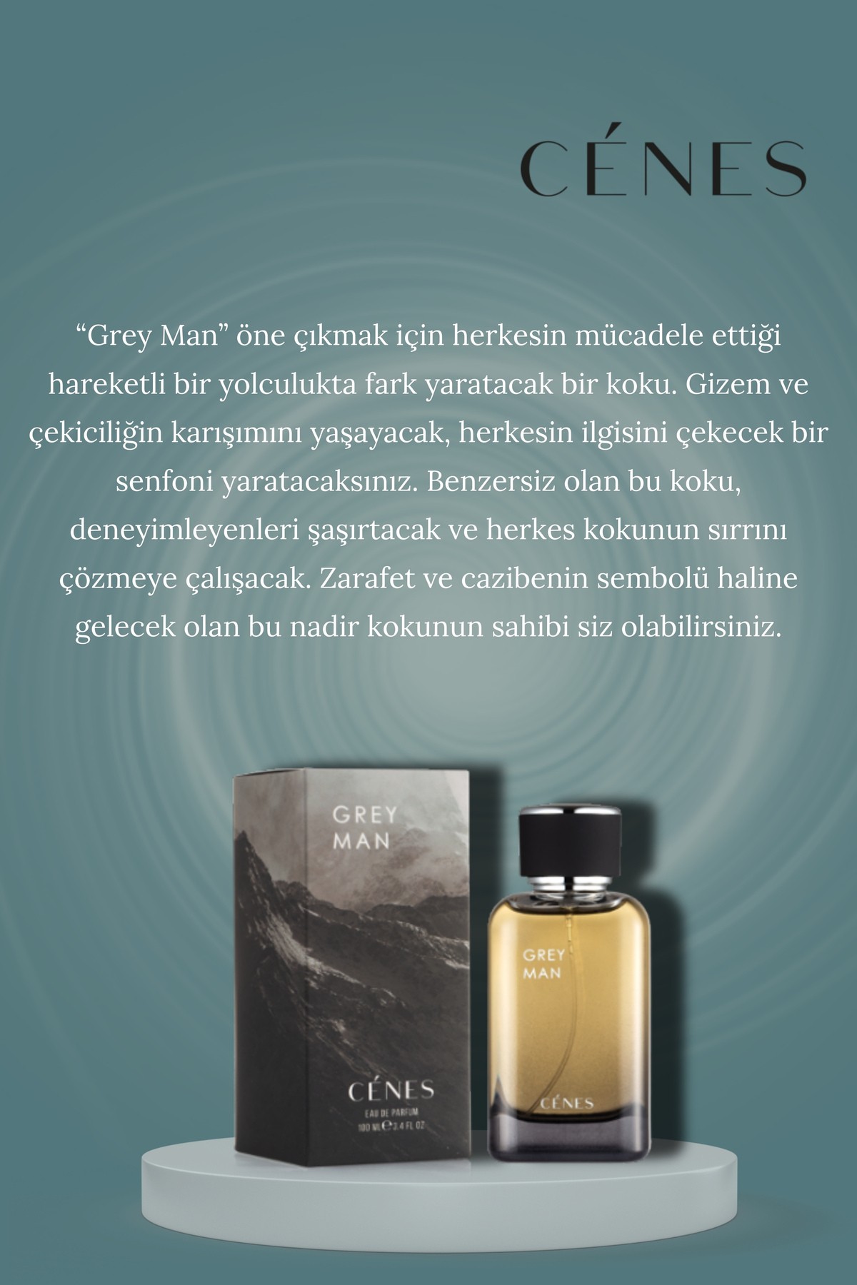 Grey Man Erkek EDP 100ml- Parfüm