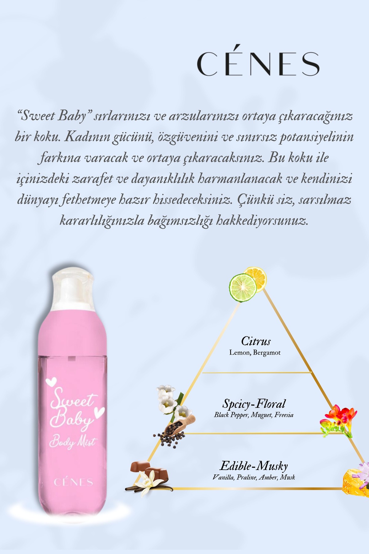 Sweet Baby Shimmer Body Mist 200 ml - Simli Vücut Spreyi