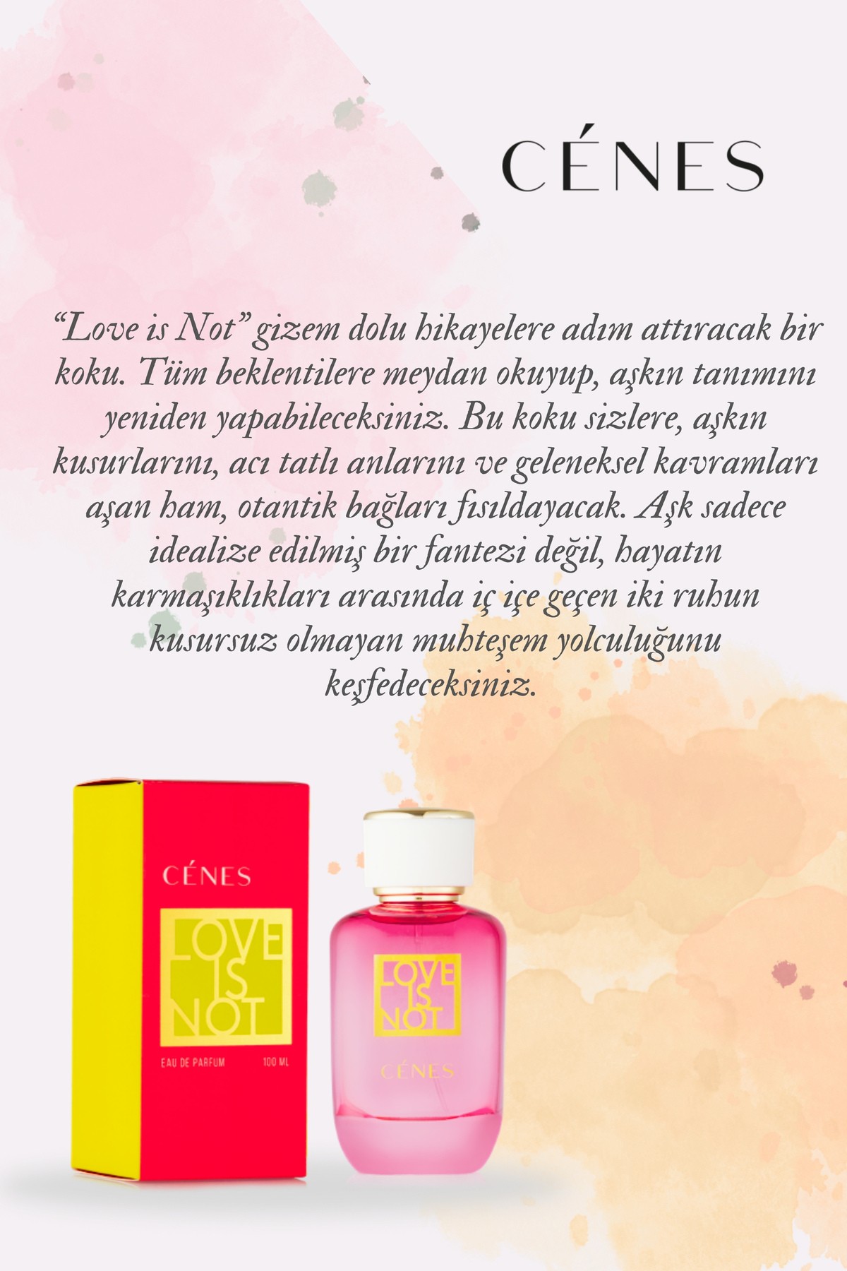 Love Is Not Kadın EDP 100ml-Parfüm