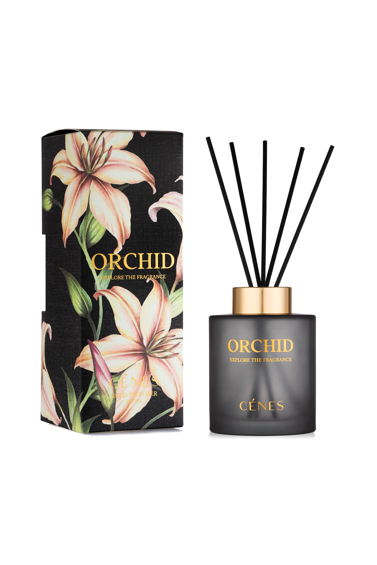 Orchid Reed Diffuser 200ml-Çubuklu Oda Kokusu