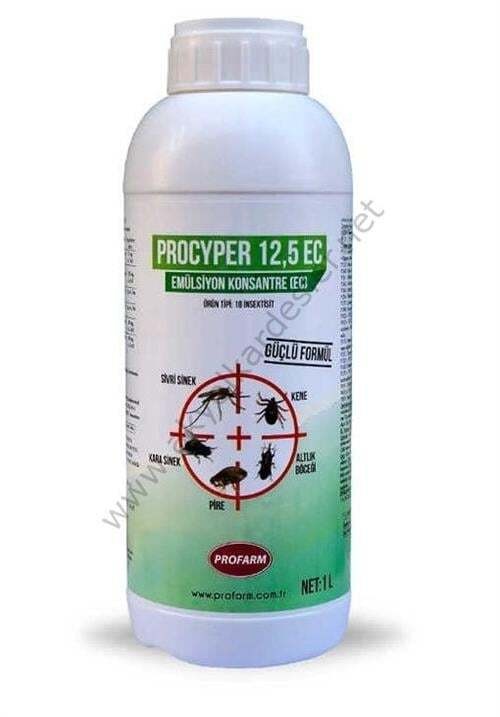 Profarm Procyper 12,5 EC Bit Pire Kene İçin Konsantre Ürün 1 Litre