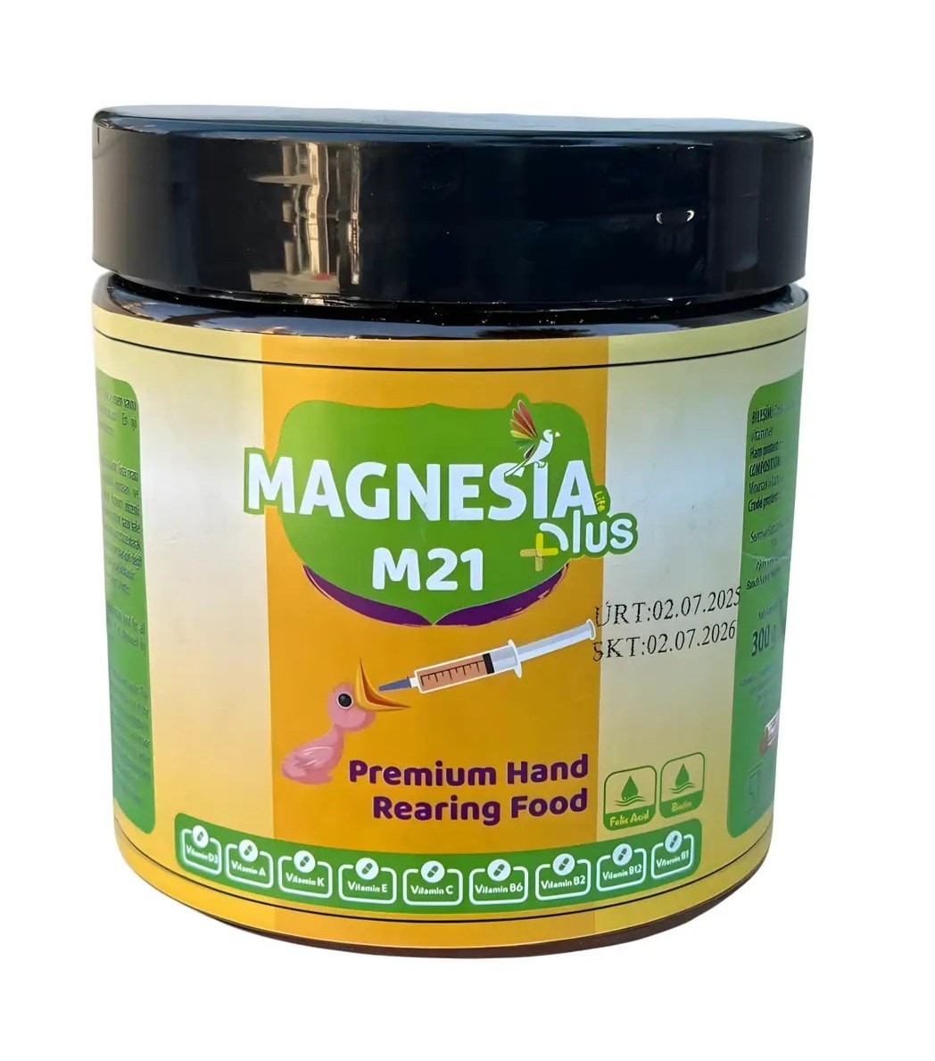 Magnesia Plus M21 Premium Elle Besleme Şırınga Maması 300gr