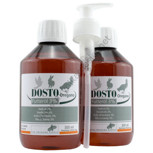 Tolisan Dosto Farm Oregano Futteröl 3%  Solunum Bakteri ve koksidiyoz Engeleyici 300ml