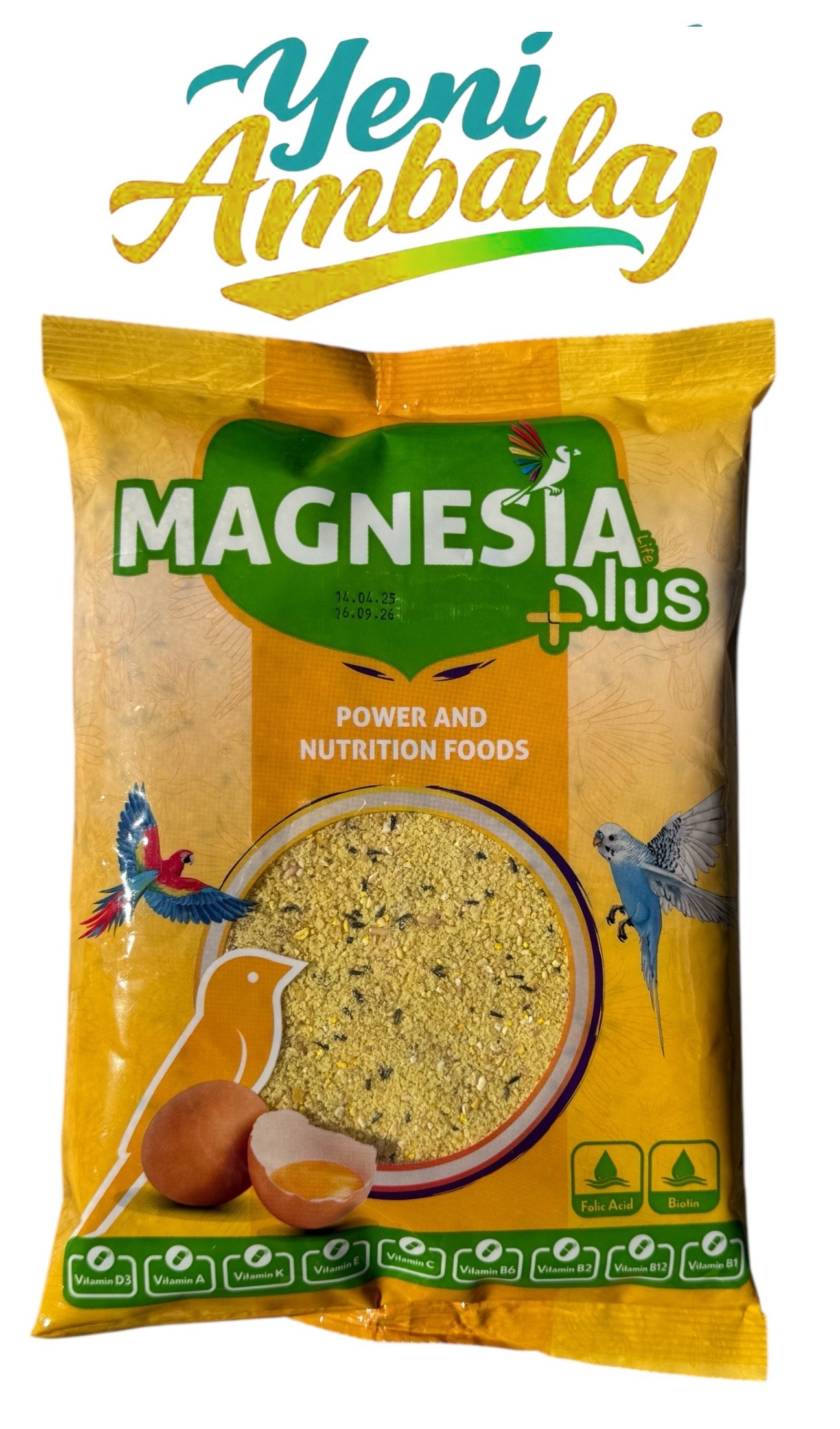 Magnesia Kuru Mama Yumurtalı 12 paket 850gr 10.200kg