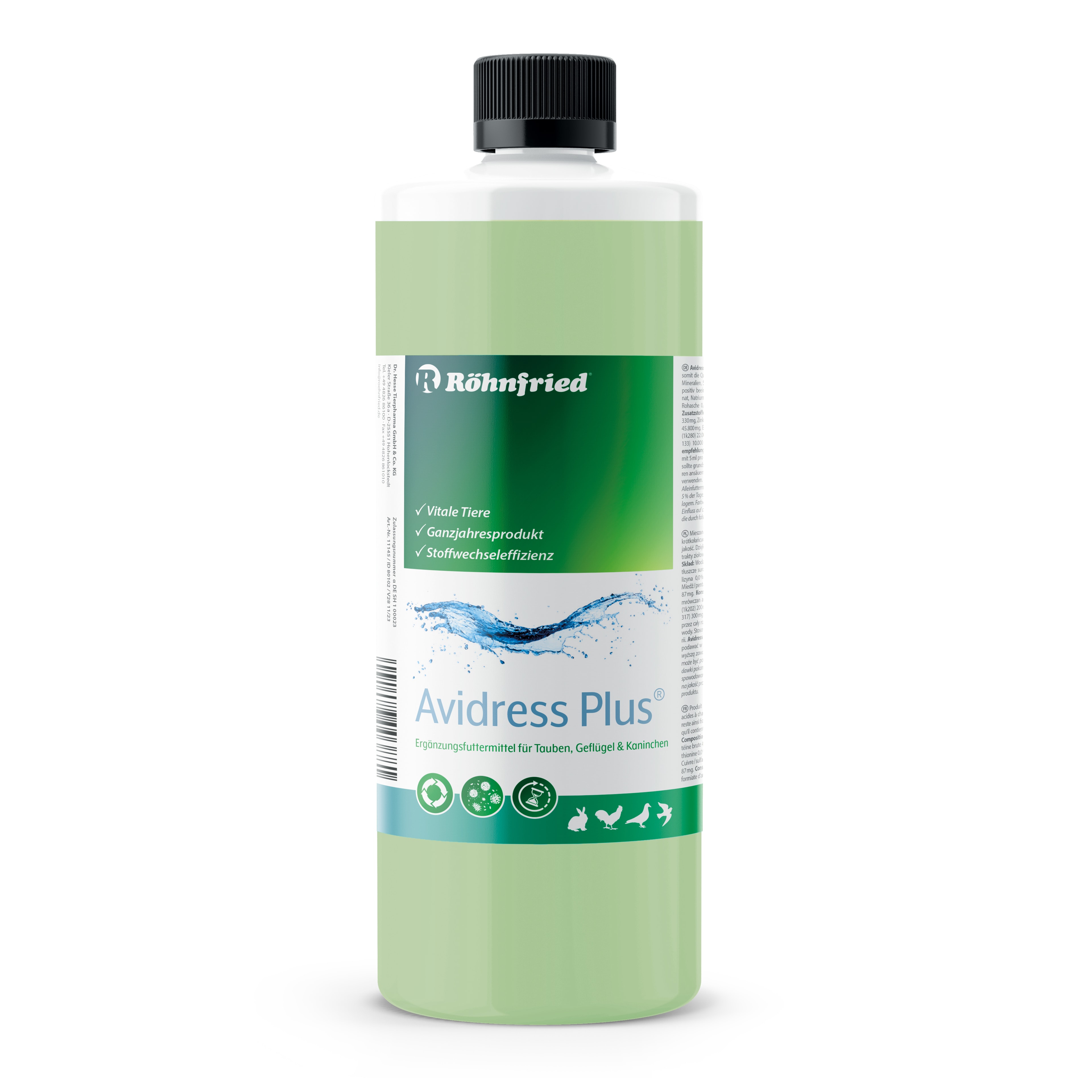 Röhnfried Avidress Plus Metabolizma İyileştiricisi 1000ml